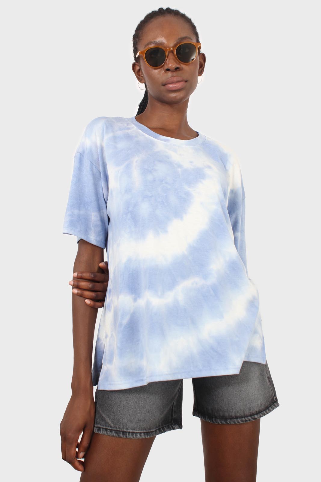 Blue and white tie dye t-shirt_1