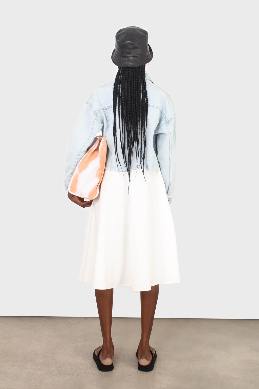 White open cross back dress_11