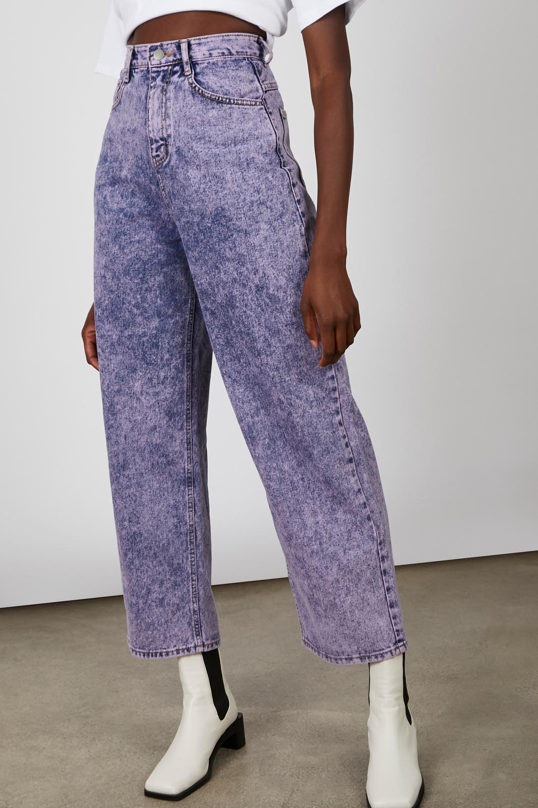 Purple stone wash wide leg jeans_4