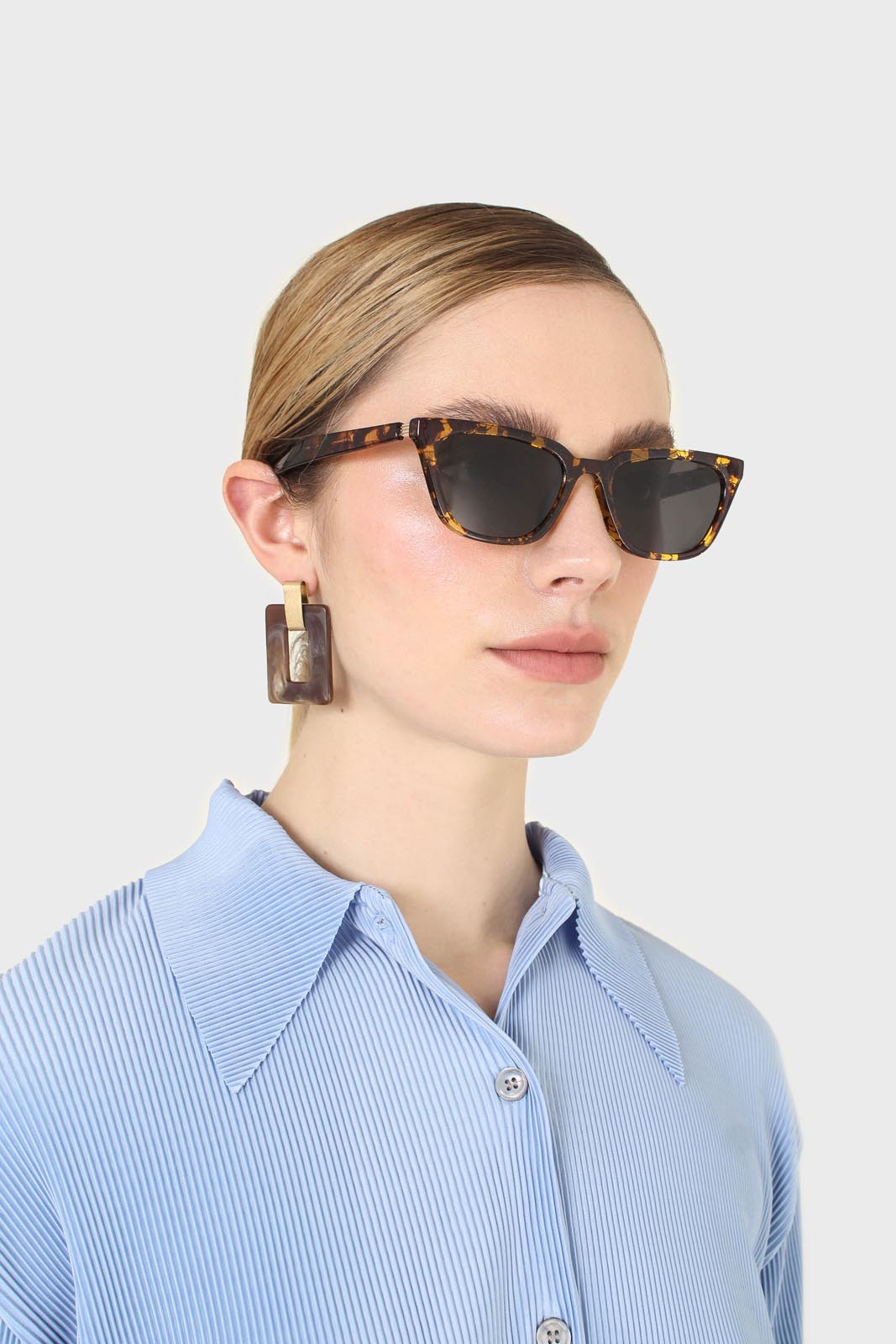 Tortoise shell classic cat eye sunglasses_6