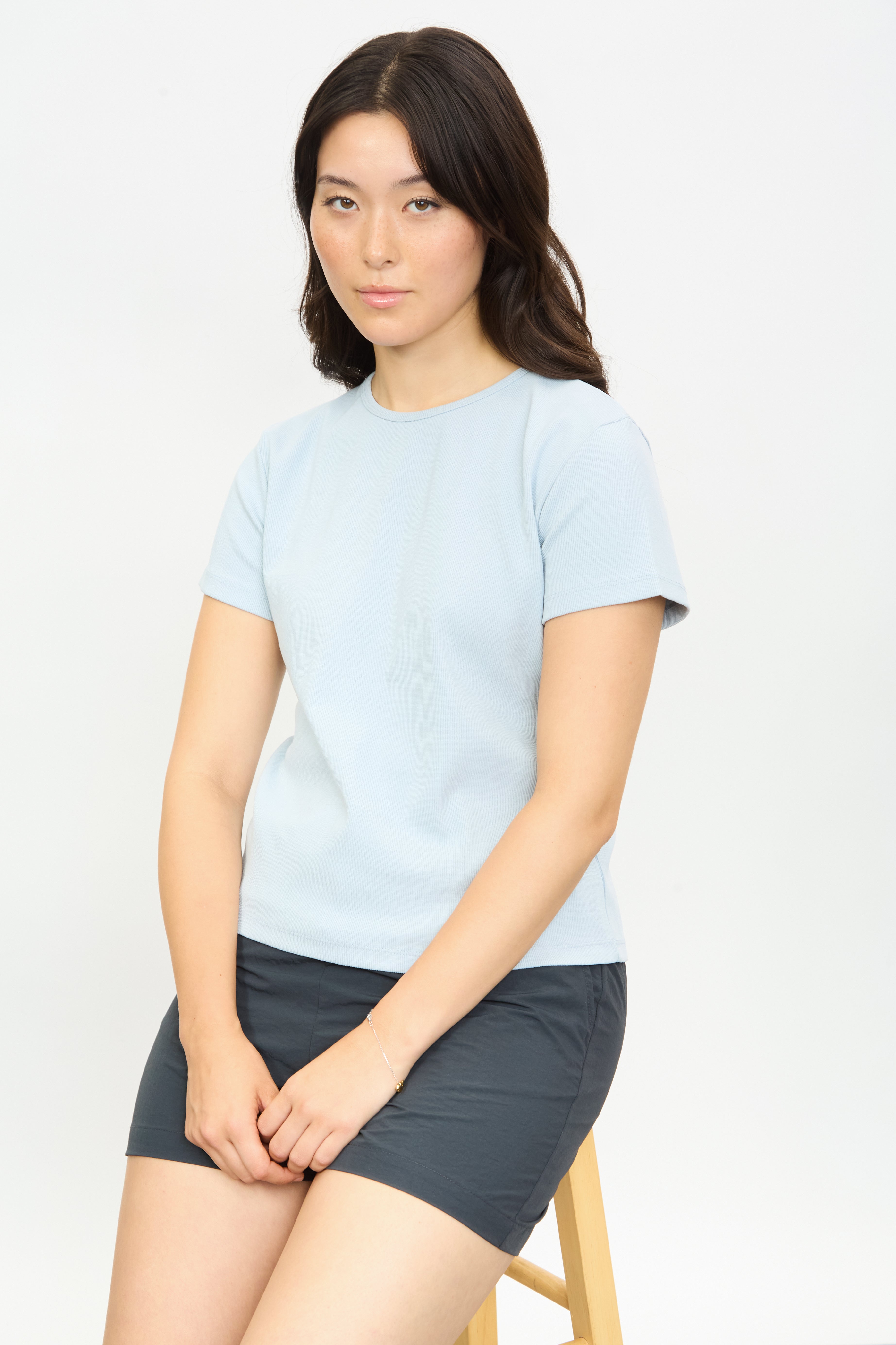 Baby blue tiny ribbed t-shirt_5