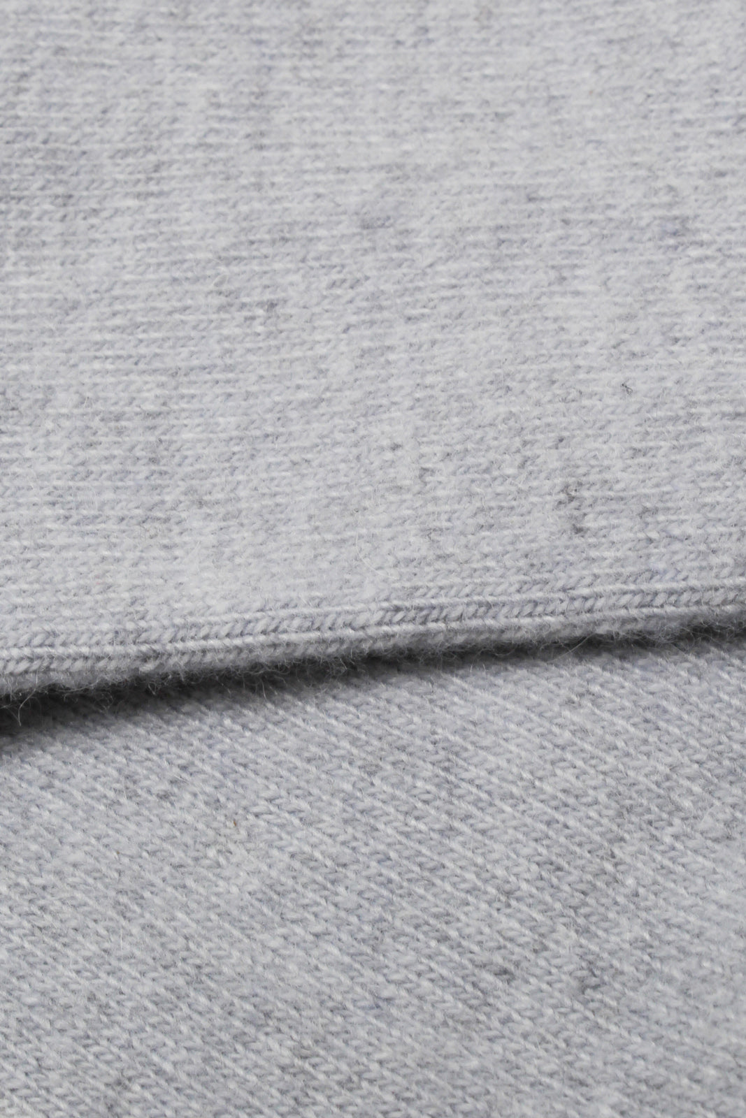 Grey blue smooth cashmere wool blend socks_2
