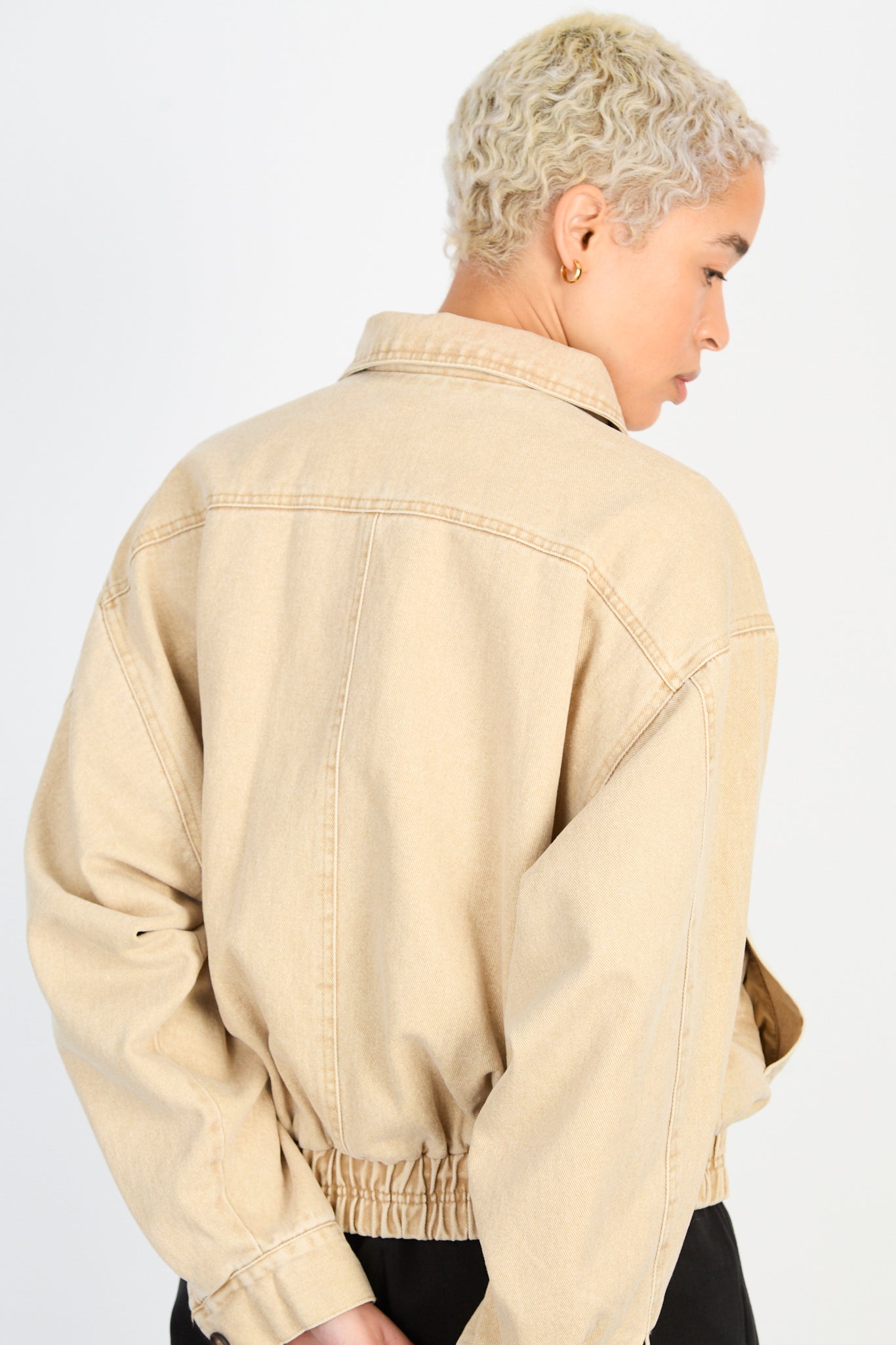 Beige denim jacket_3