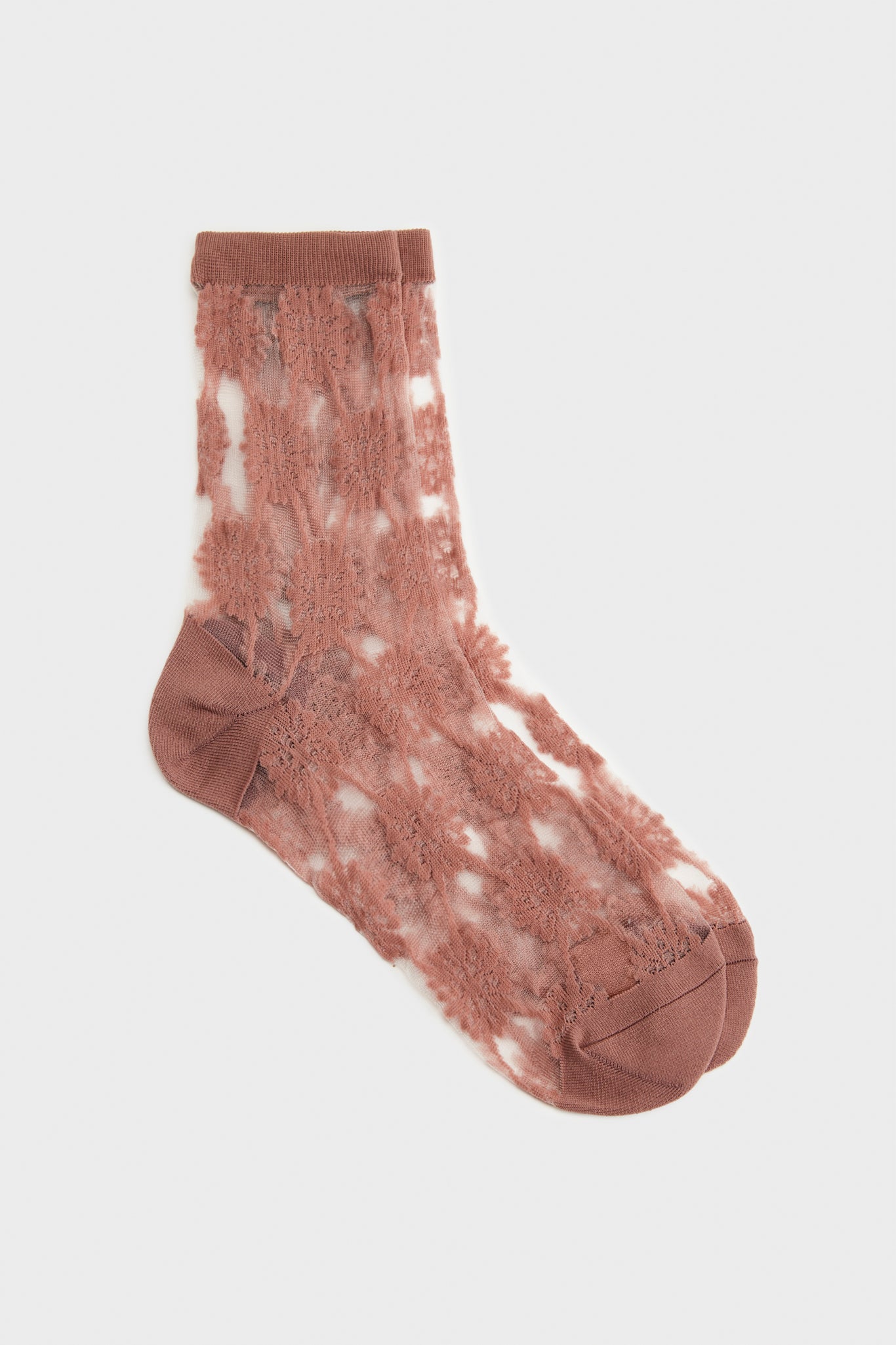 Sheer geometric circles socks - Set of 4
