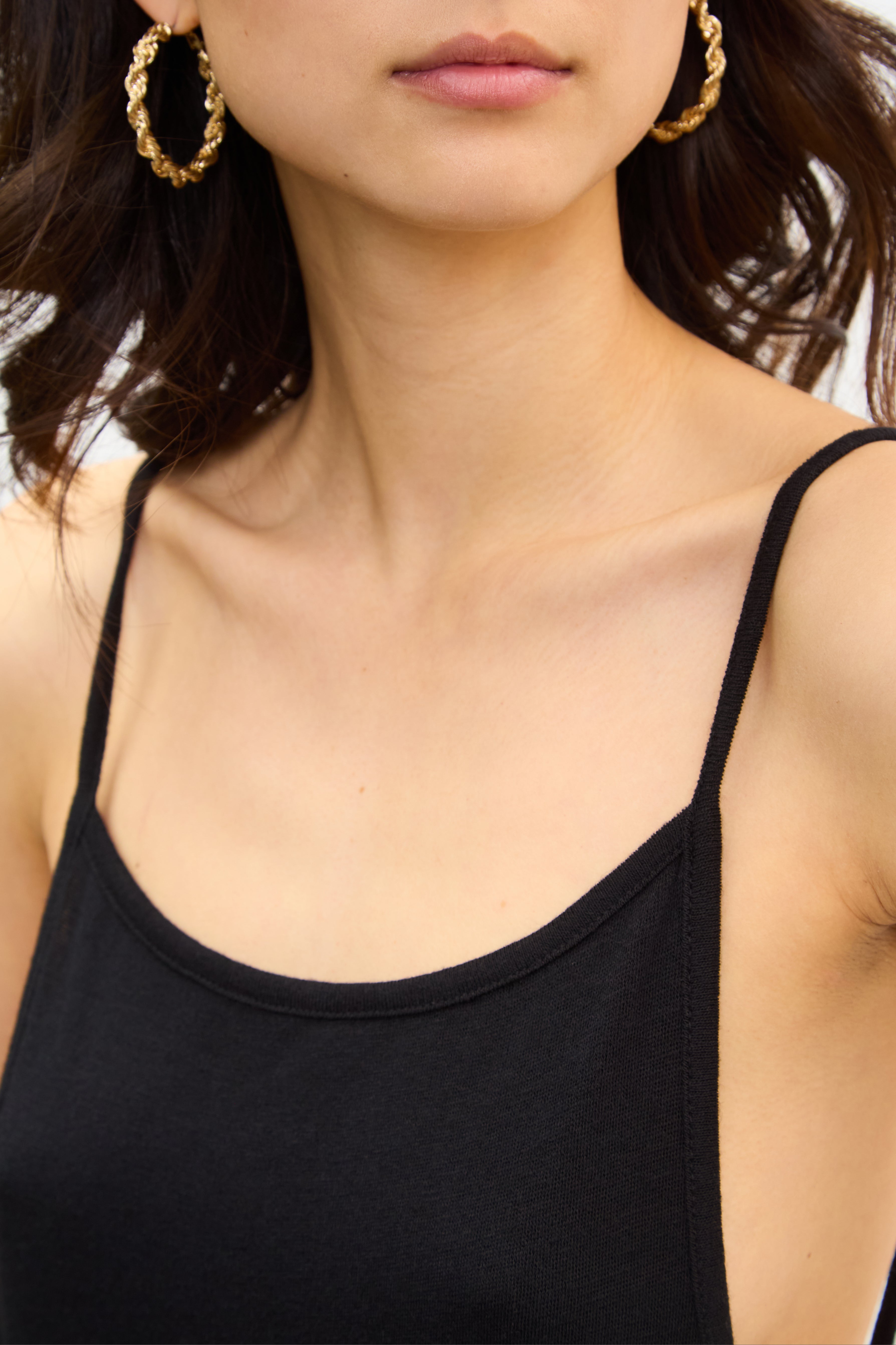 Black jersey low back dress_3