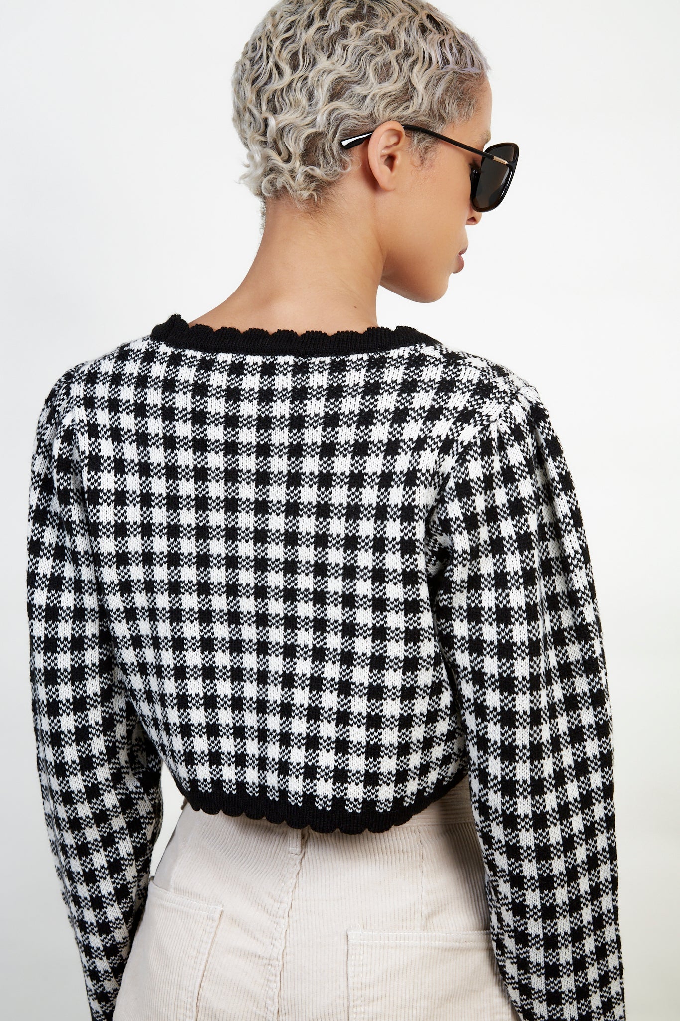 Black and white gingham jumper_5