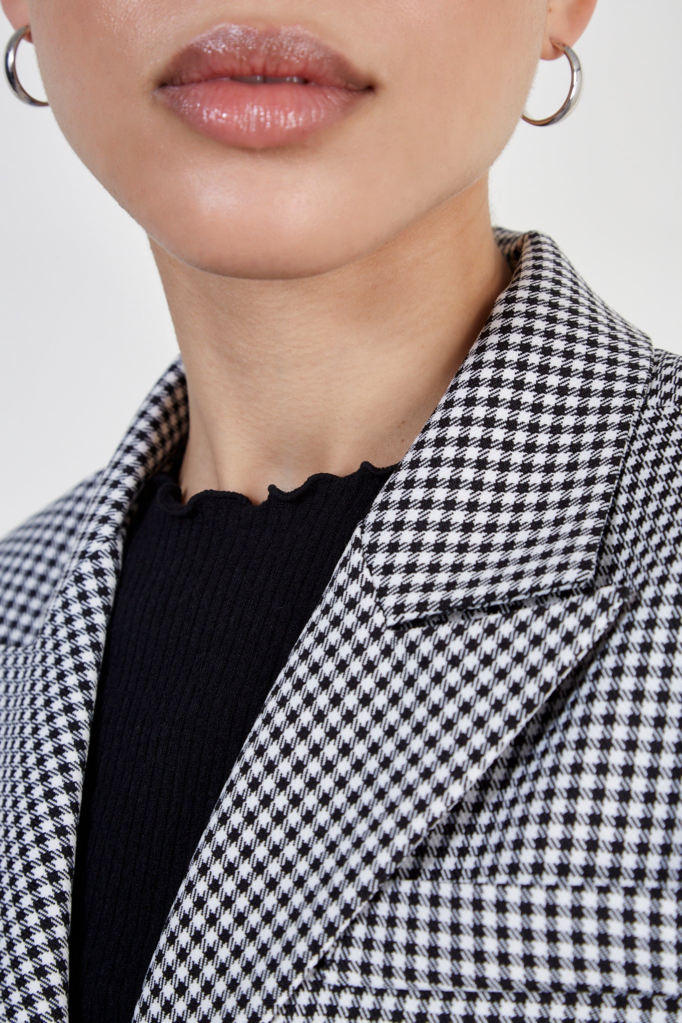 Black and white houndstooth jacket_4