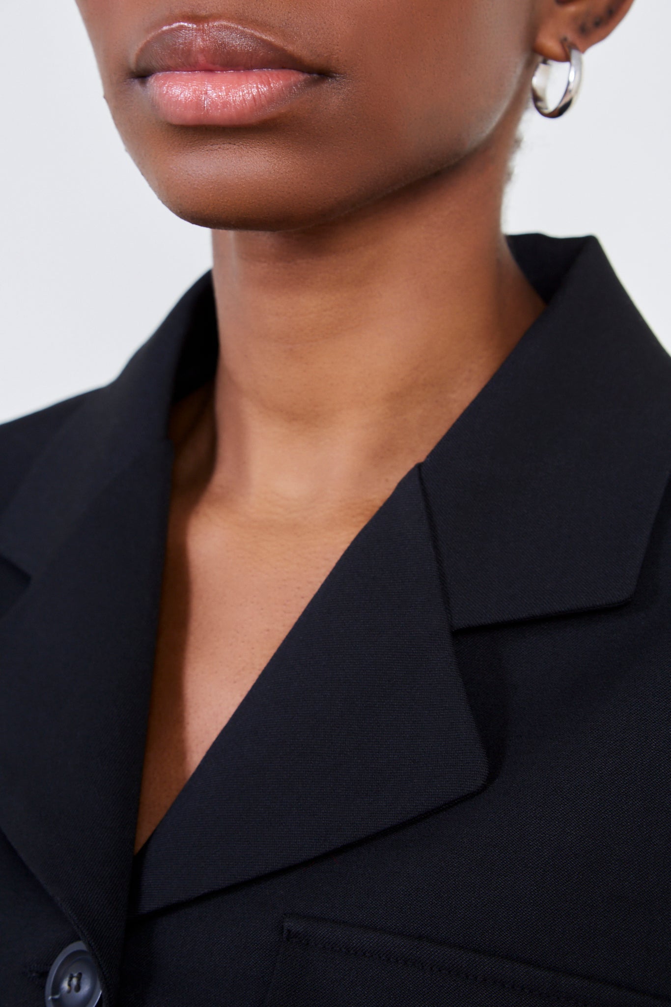 Black fitted blazer_4