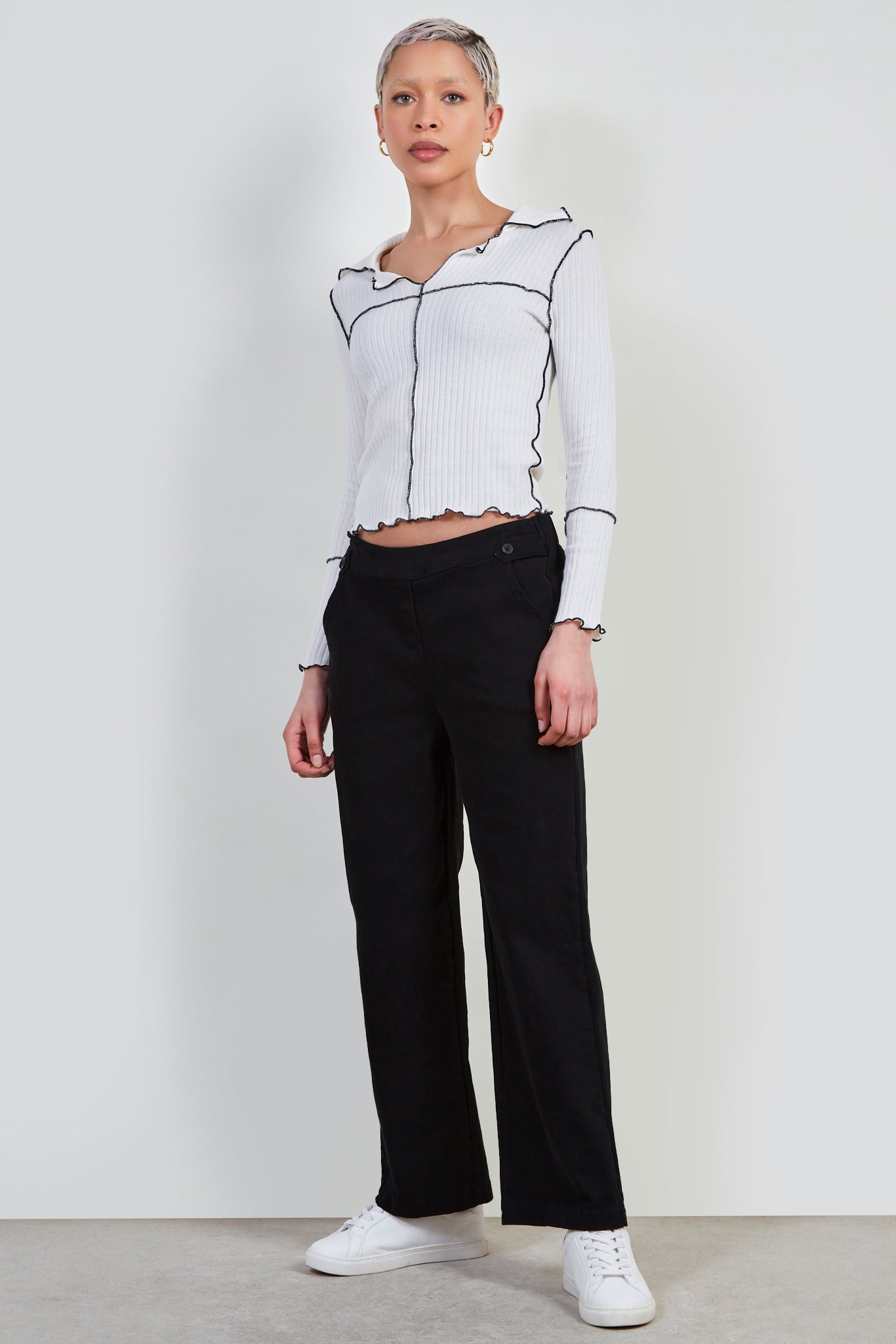 Black wide leg trousers_2