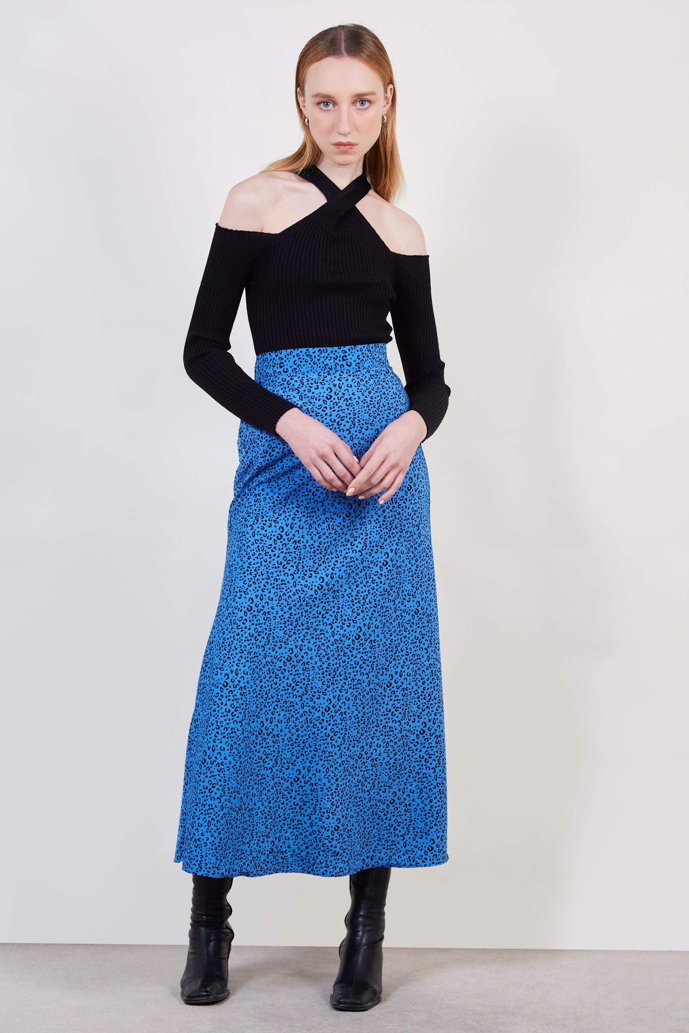 Blue leopard maxi skirt_5