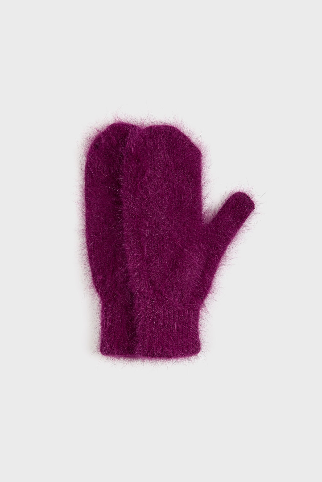 Bright purple mohair mittens_1