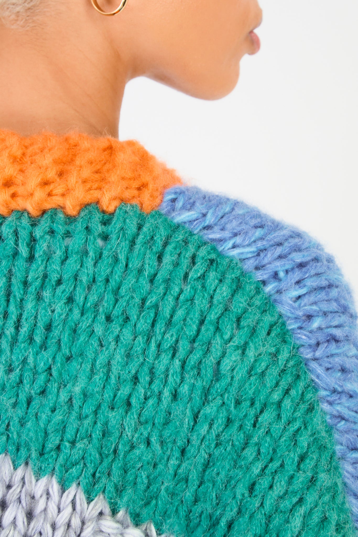 Bright rainbow patchwork cardigan_3