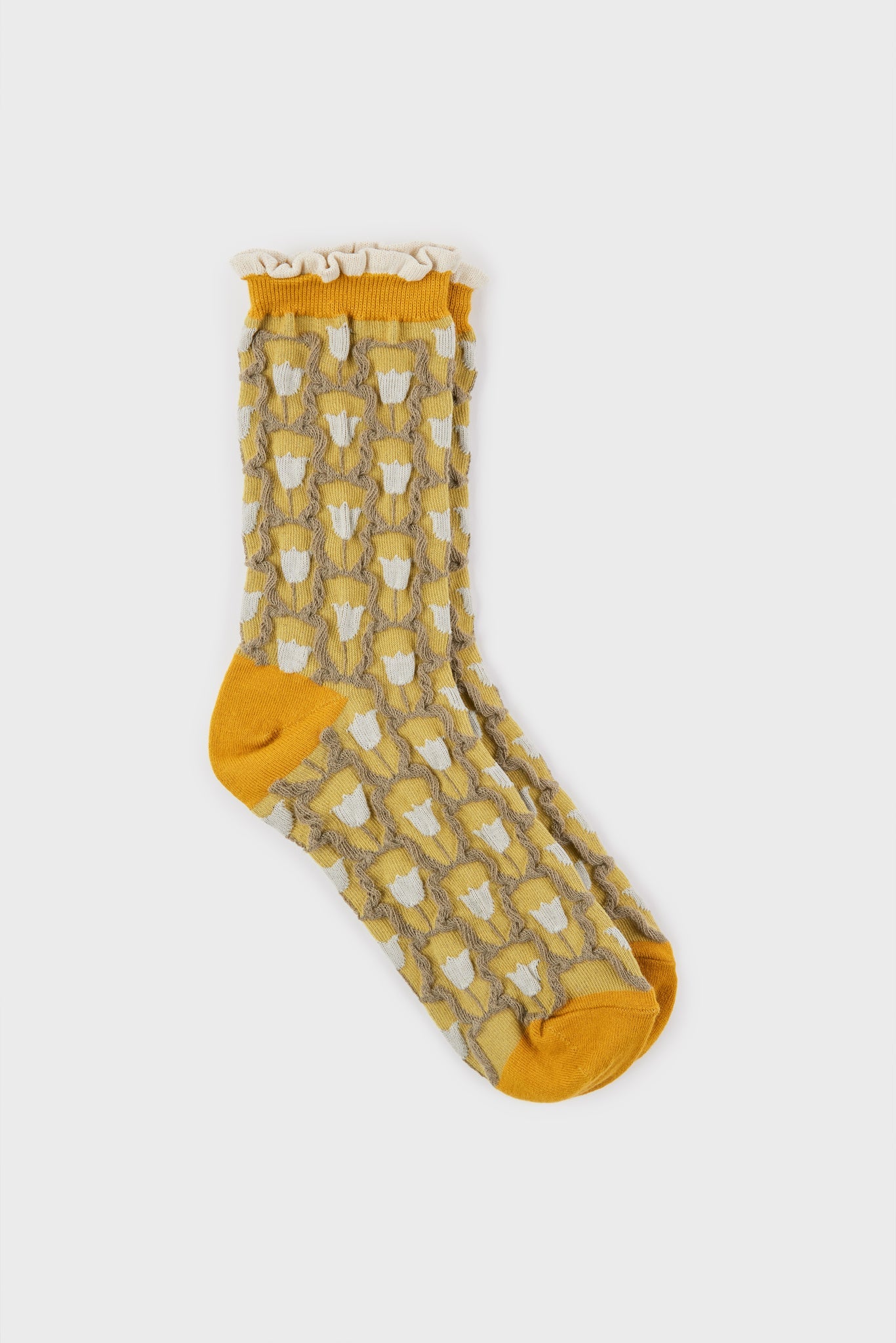 Tiny tulip print socks - Set of 3
