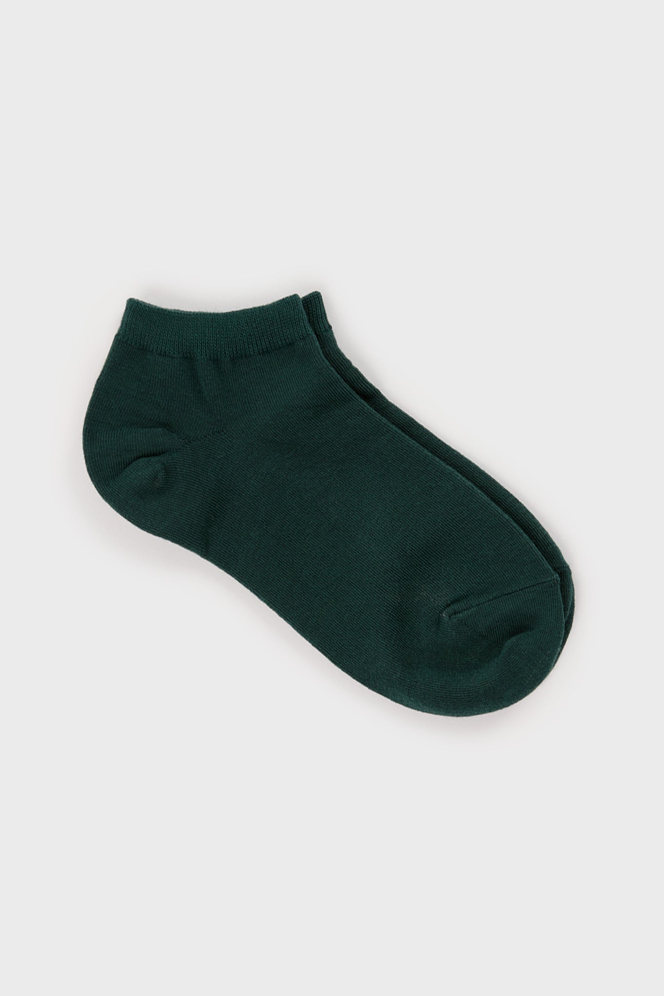 Dark green classic ankle socks_3
