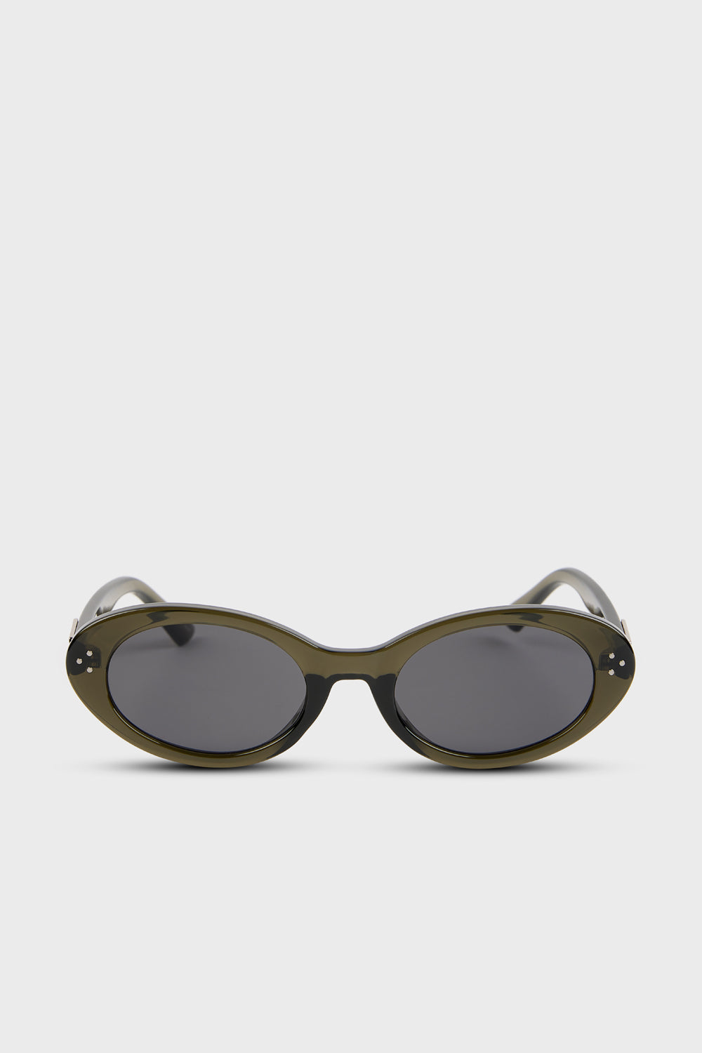 Dark khaki classic cat eye sunglasses_1