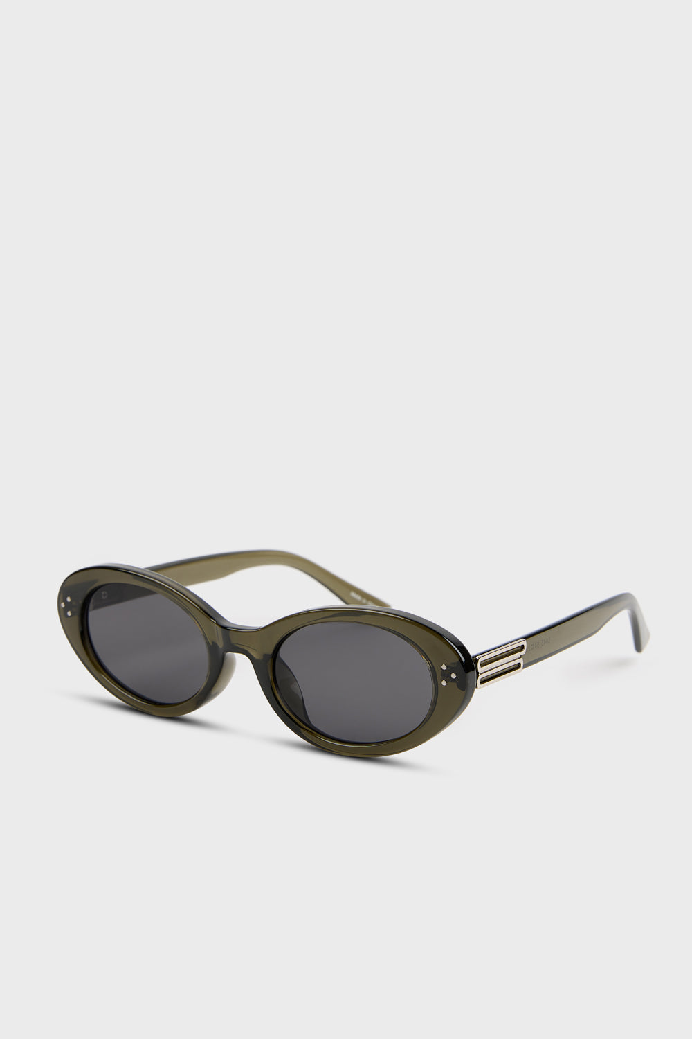 Dark khaki classic cat eye sunglasses_2