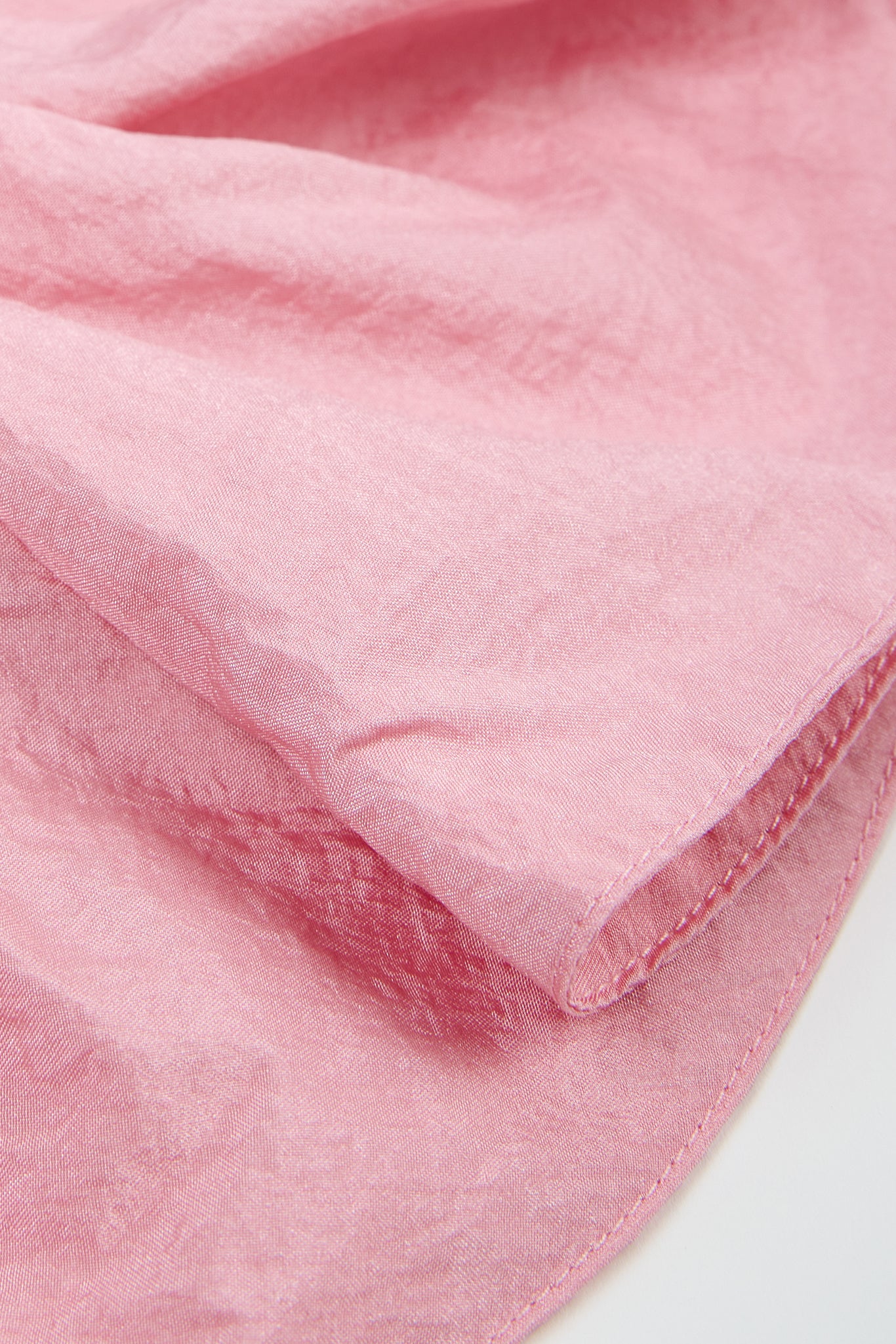 Deep pink shimmery smooth scrunchie_2
