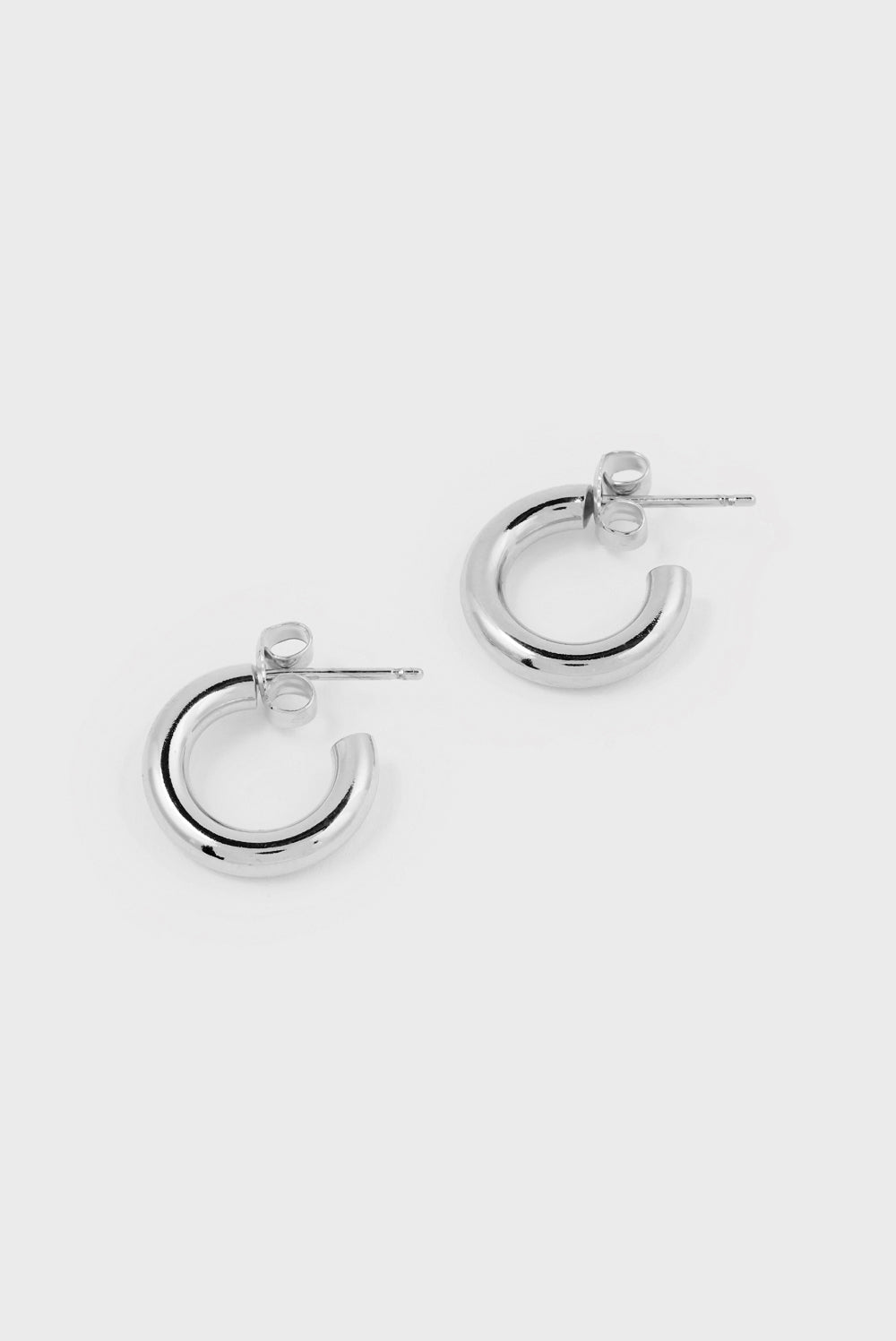 Silver 15mm thick perfect circle hoops_3