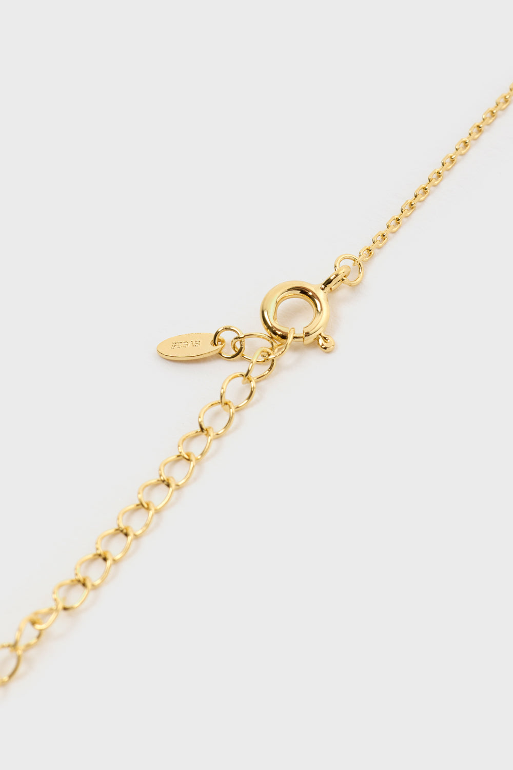 Gold diamante compass pendant necklace_4