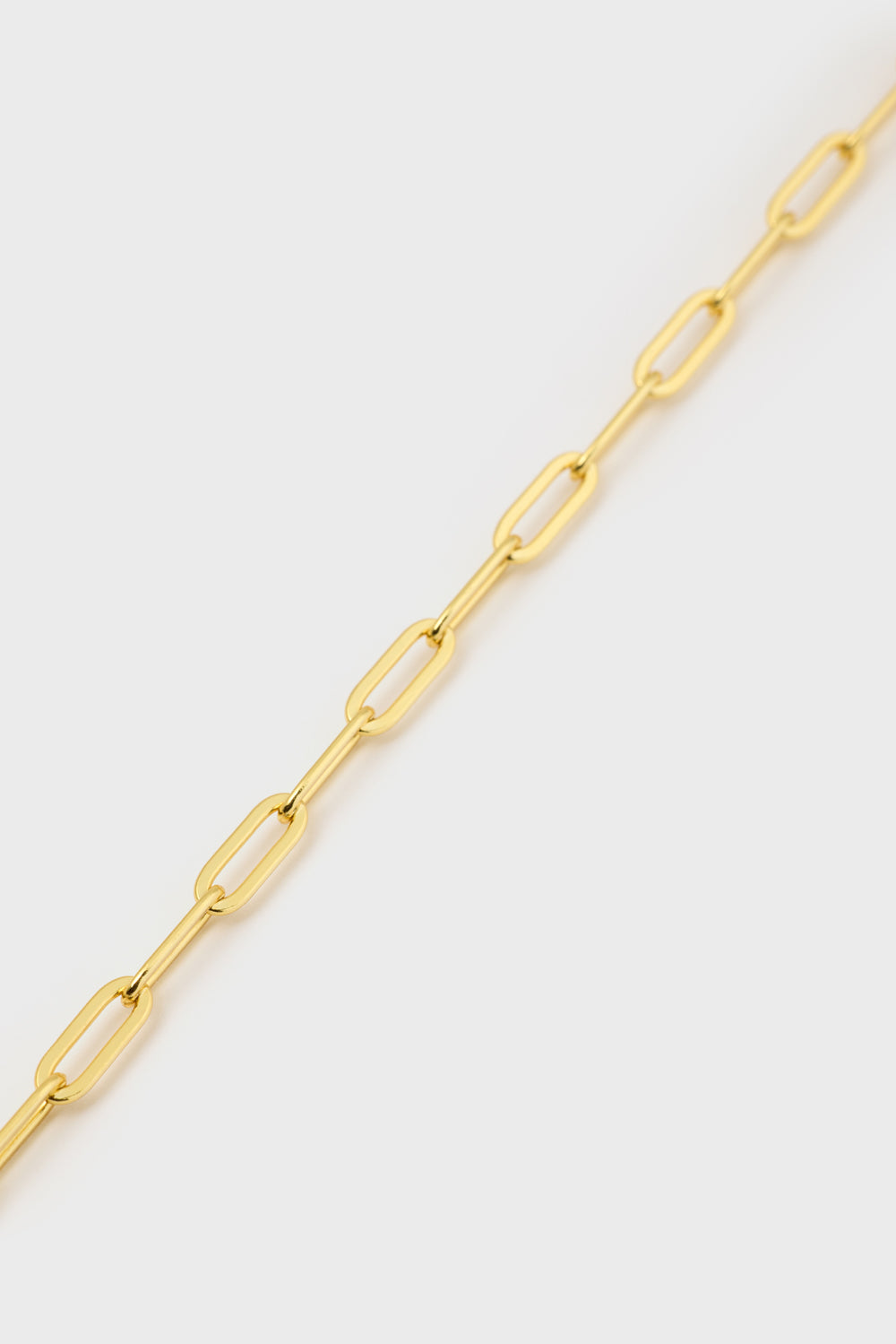 Gold pearl and large chain link necklace_2
