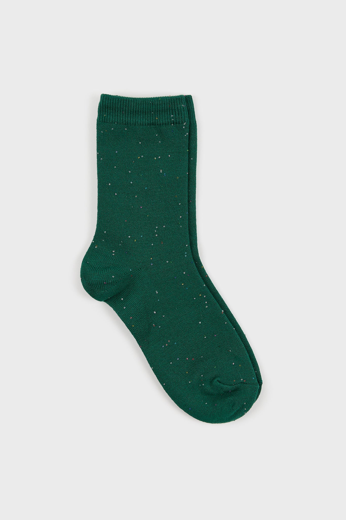 Green tiny sequin socks_1