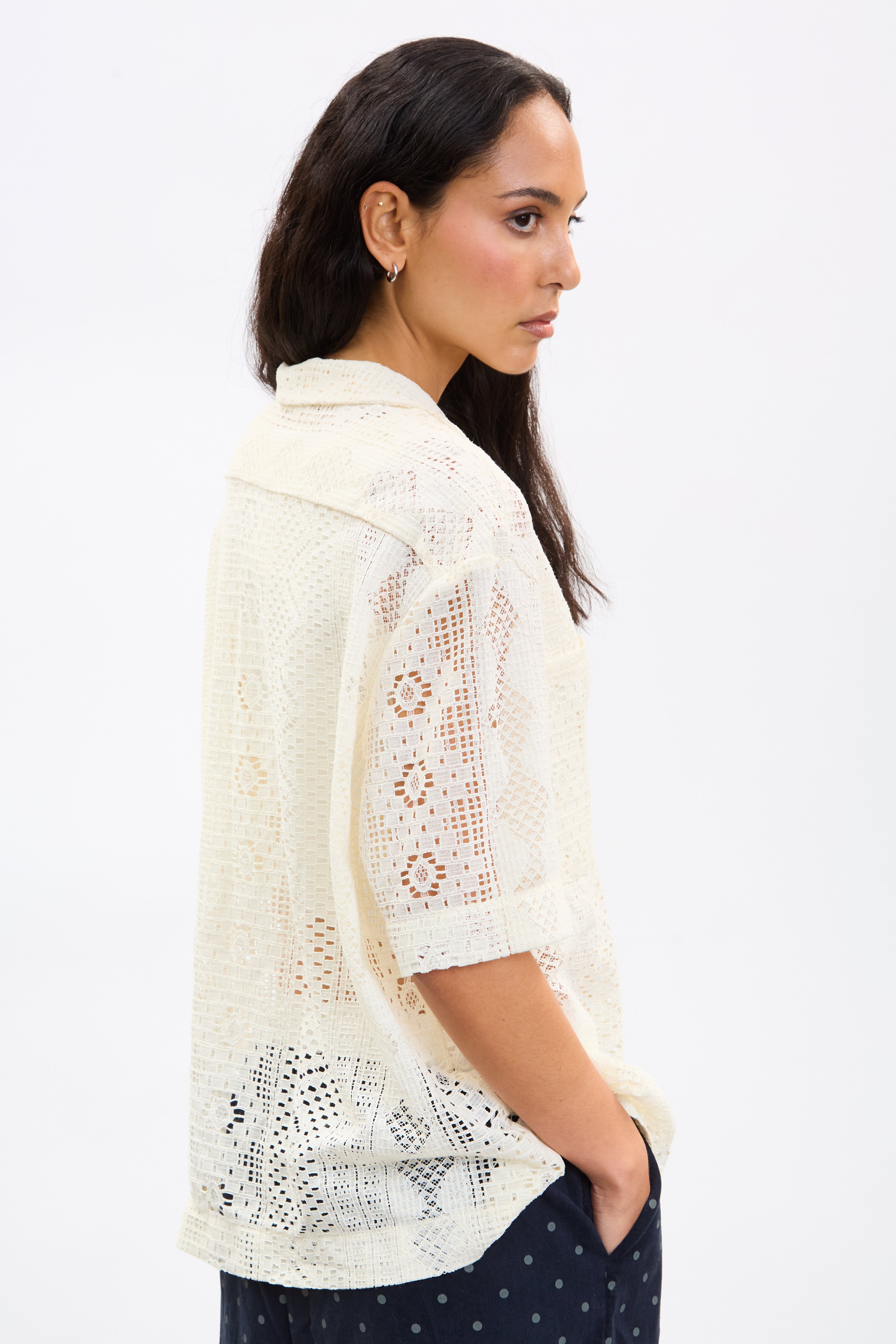 Ivory crochet oversized shirt_2