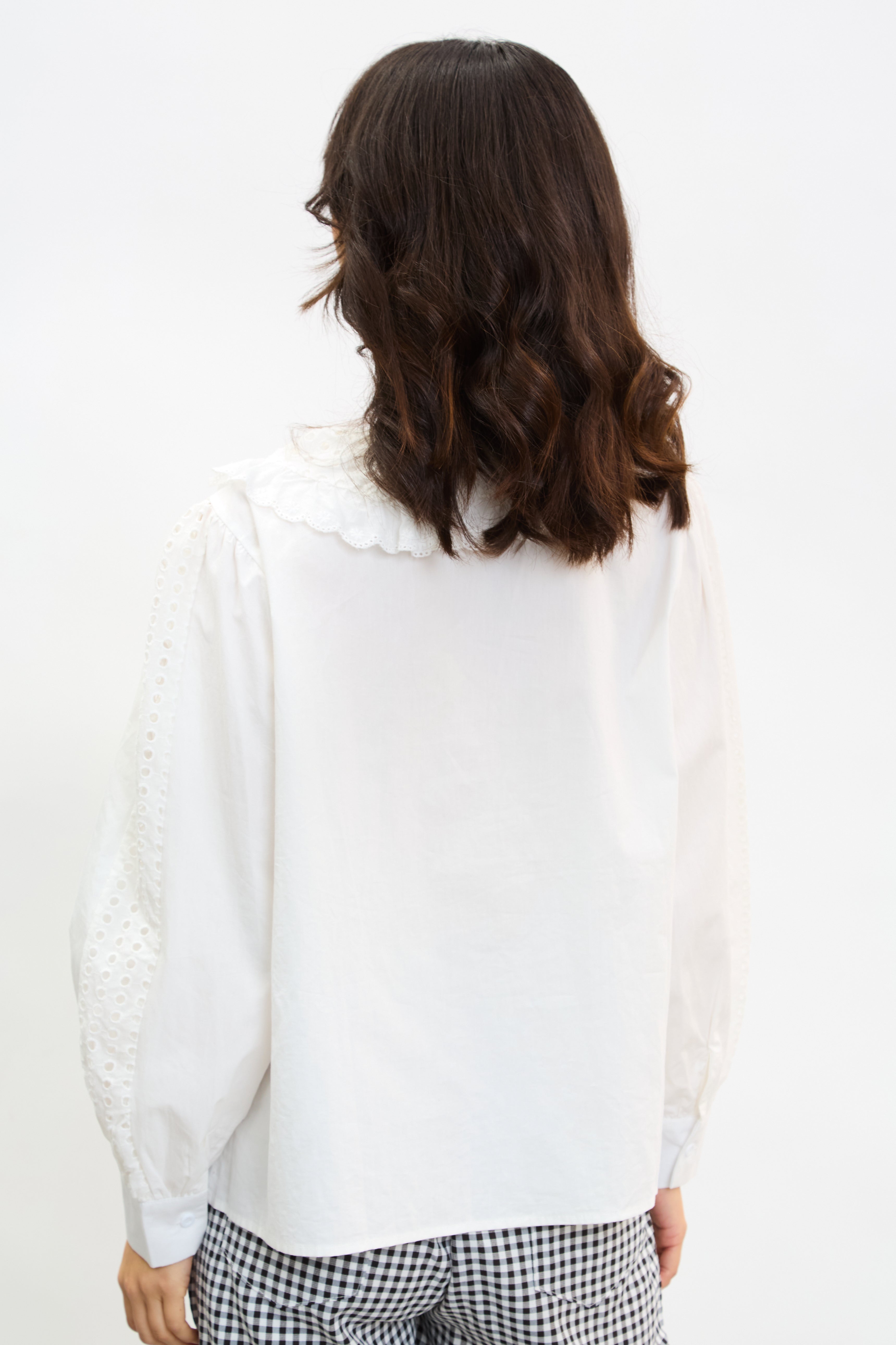 Ivory eyelet collar blouse_2