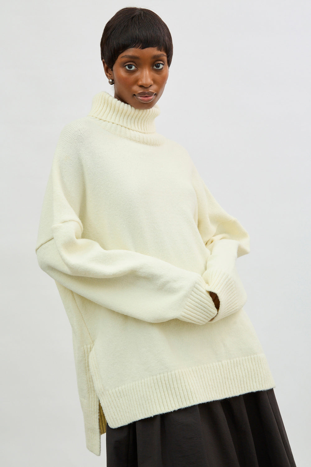 Ivory oversized high neck jumper_1