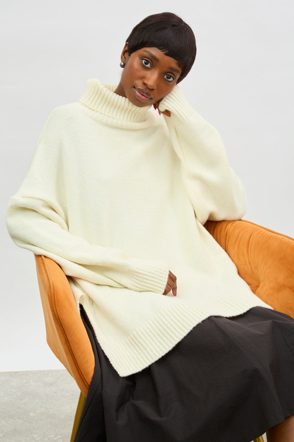 Ivory oversized high neck jumper_5