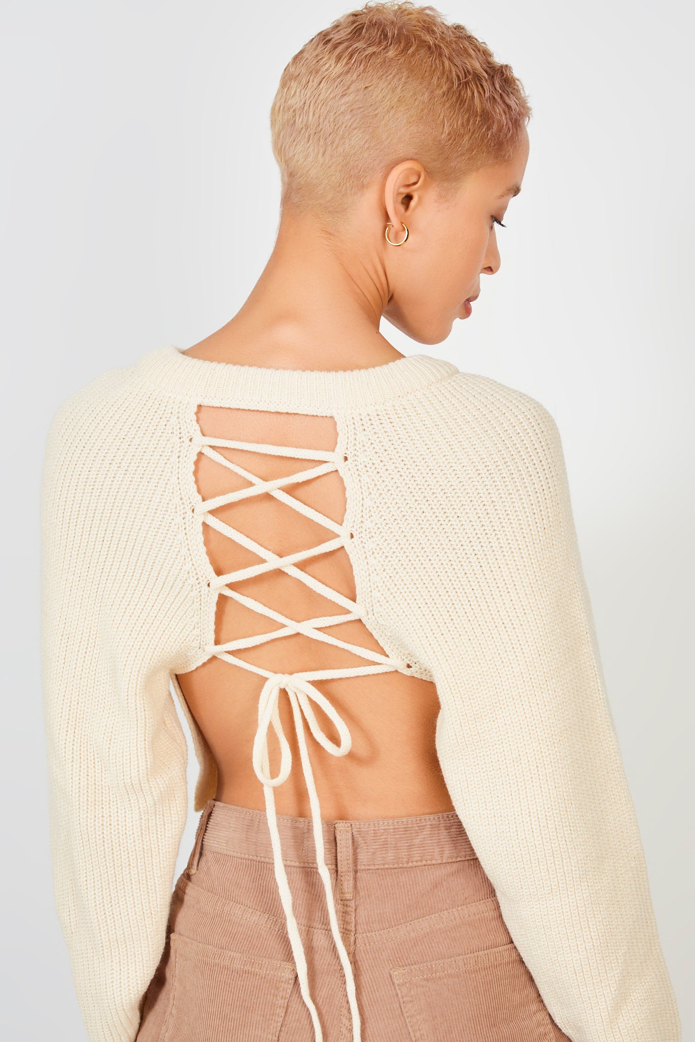 Ivory open tie back jumper_3