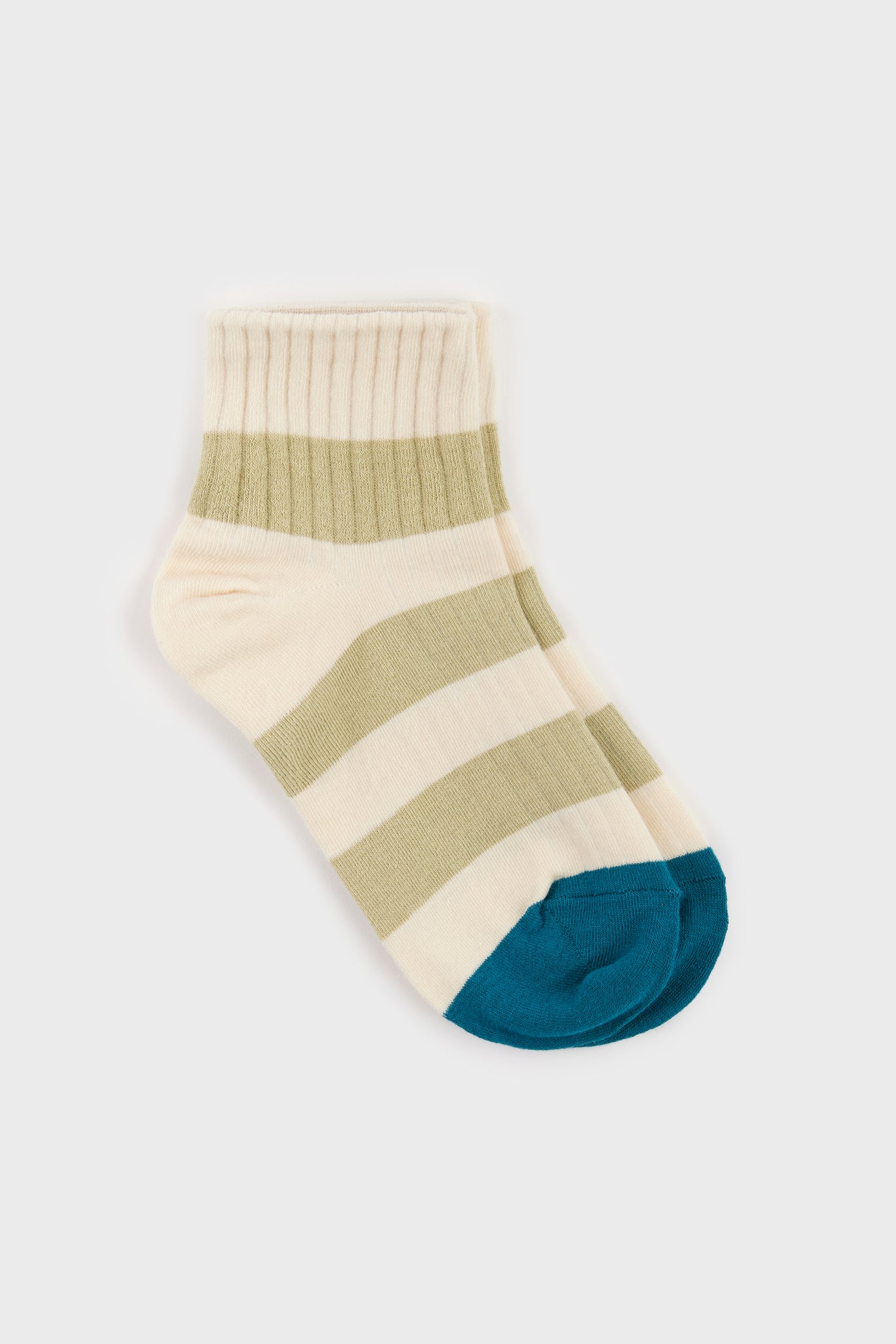 Bright thick stripe socks - Set of 5_5