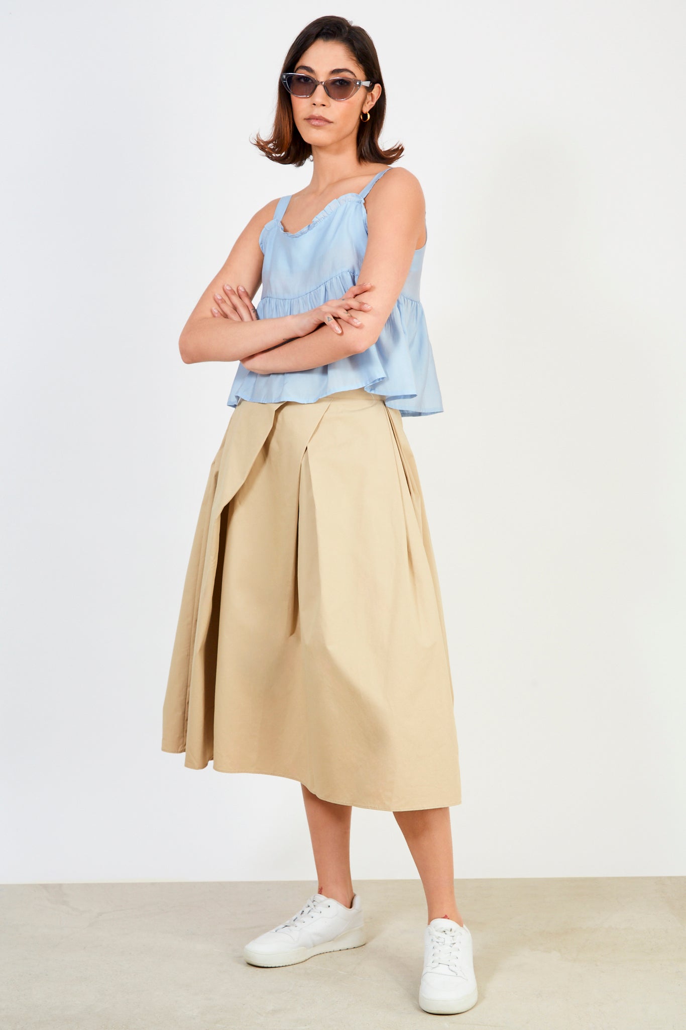 Light blue double tie tank top_3