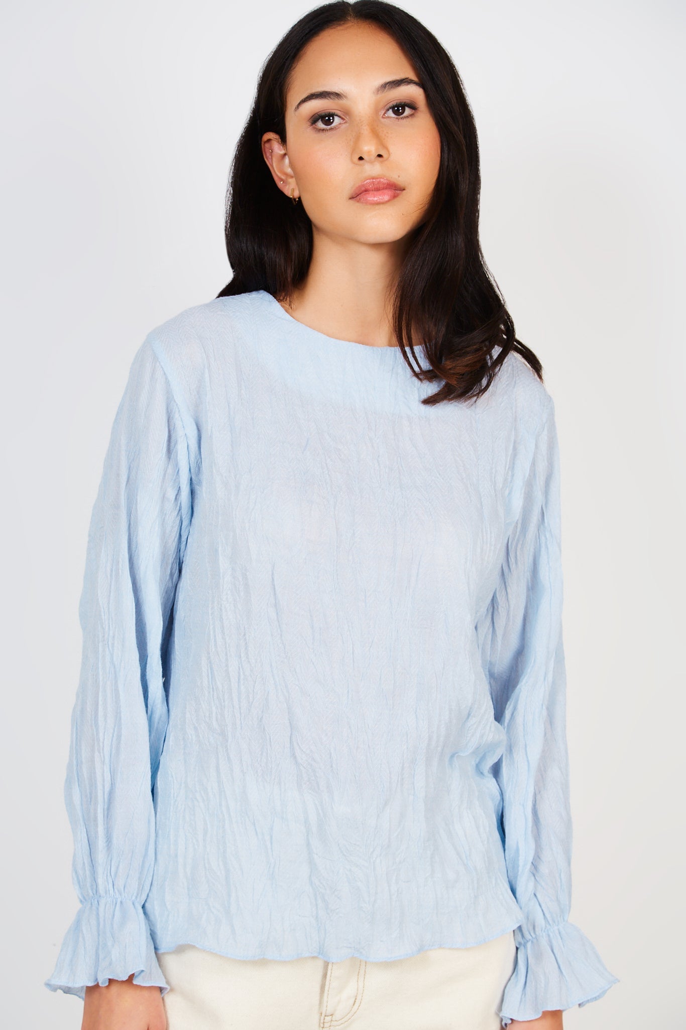 Light blue wrinkled blouse_3