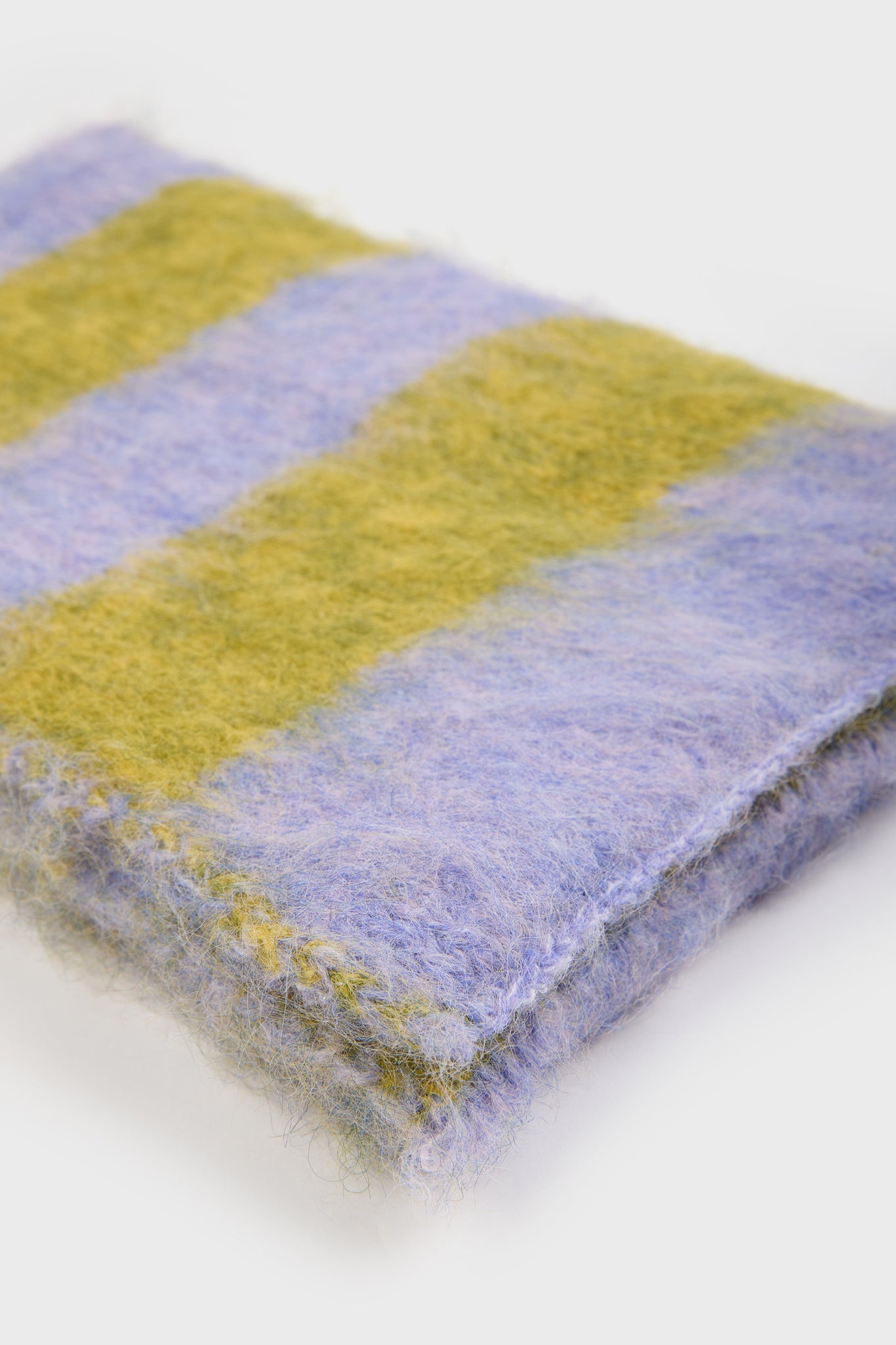 Lilac and yellow striped scarf_2