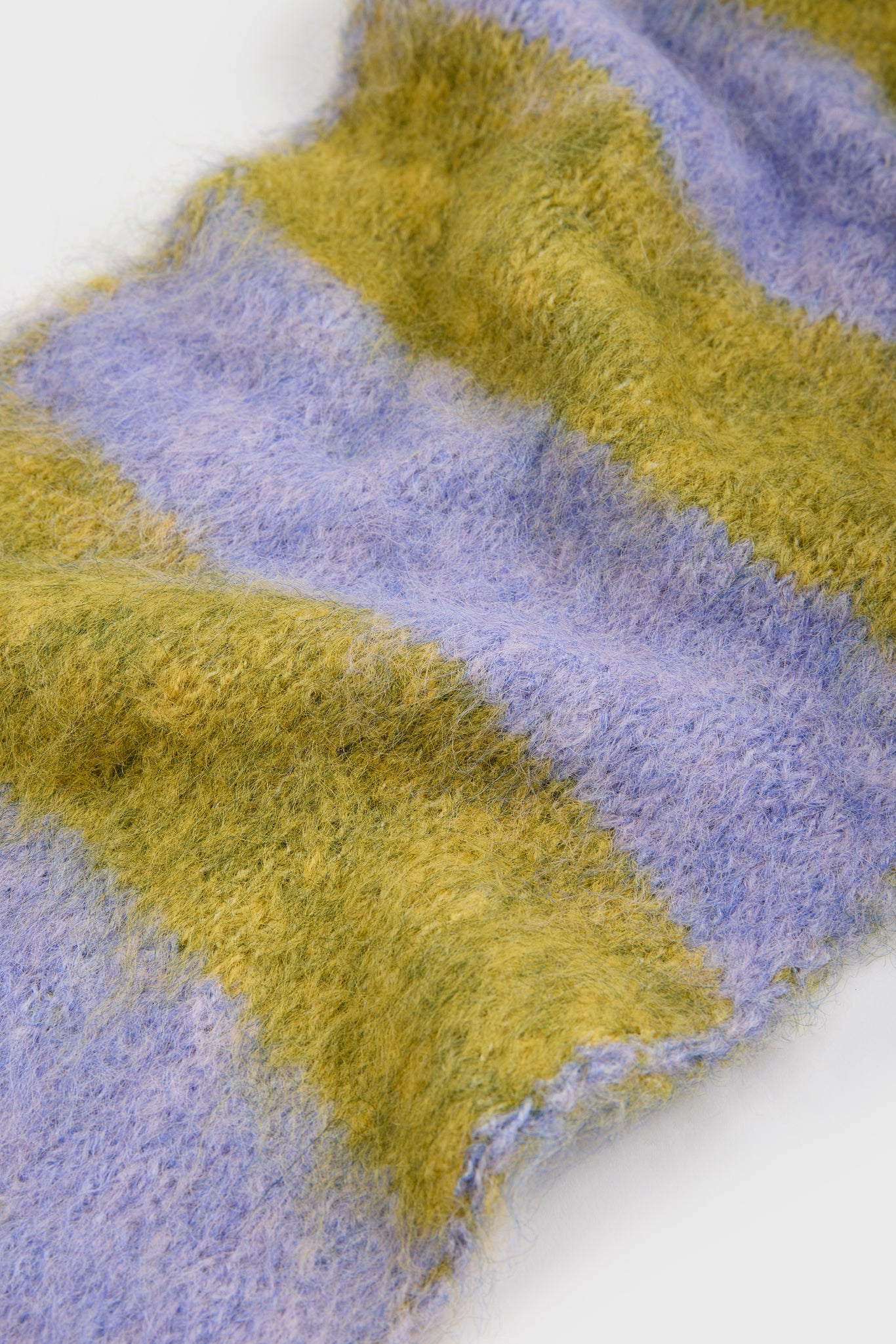 Lilac and yellow striped scarf_5