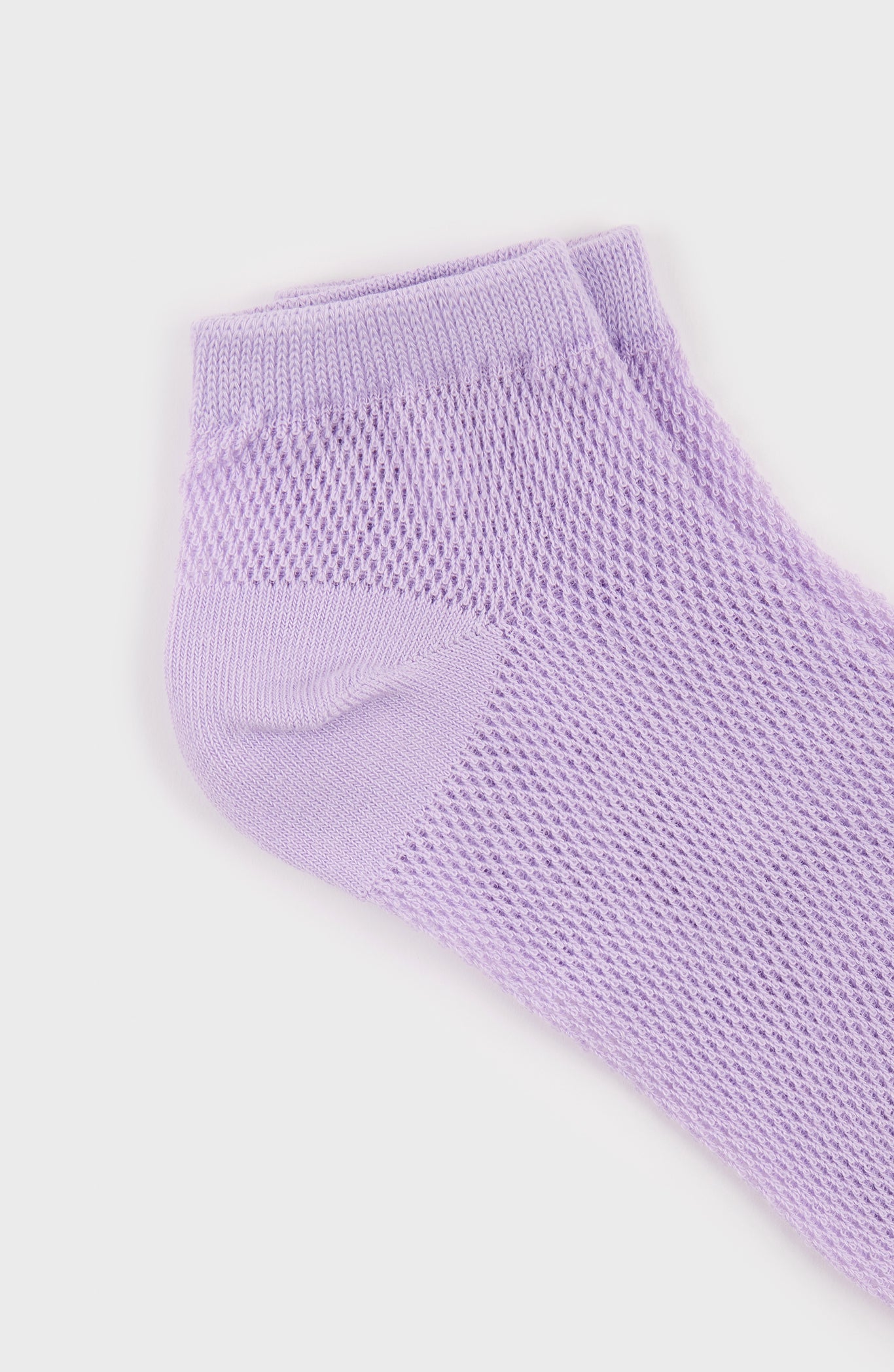 Lilac mesh ankle socks_4