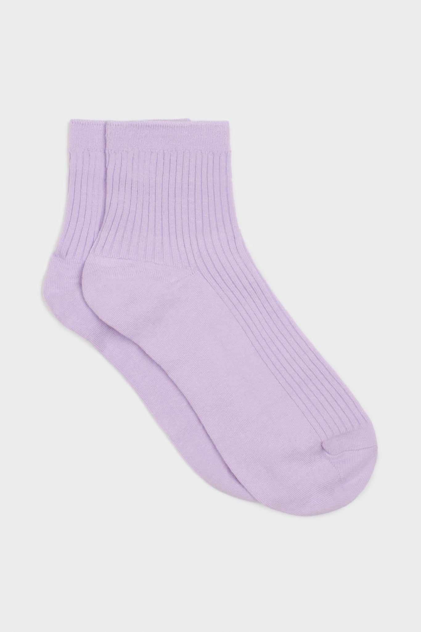 Bright short cotton blend socks - Set of 5