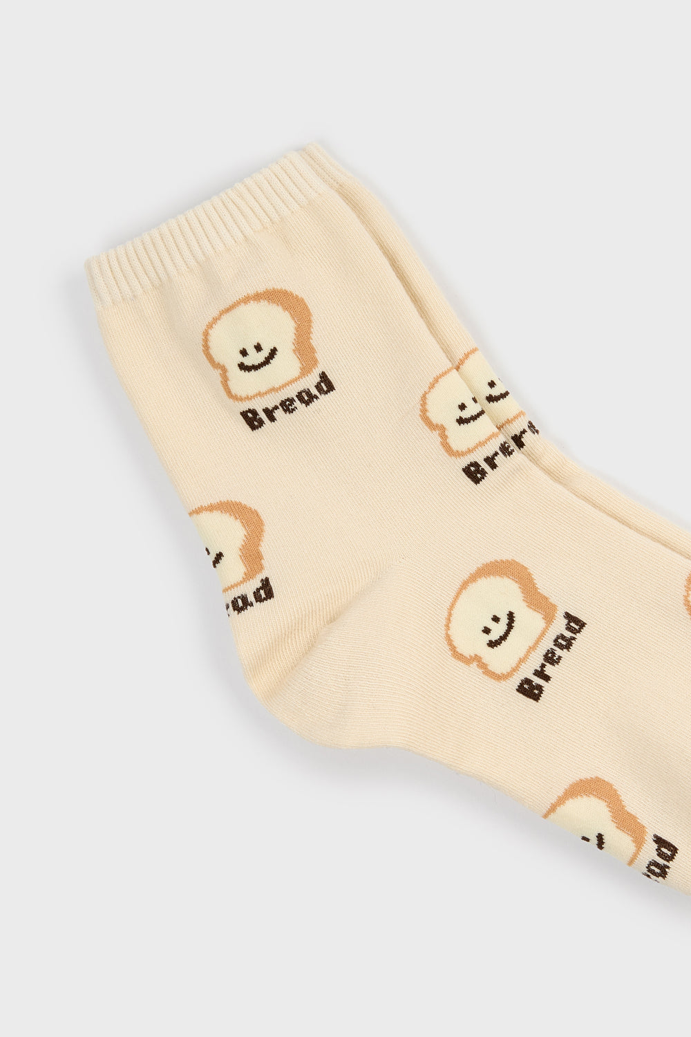 Oatmeal happy bread loaves socks_4