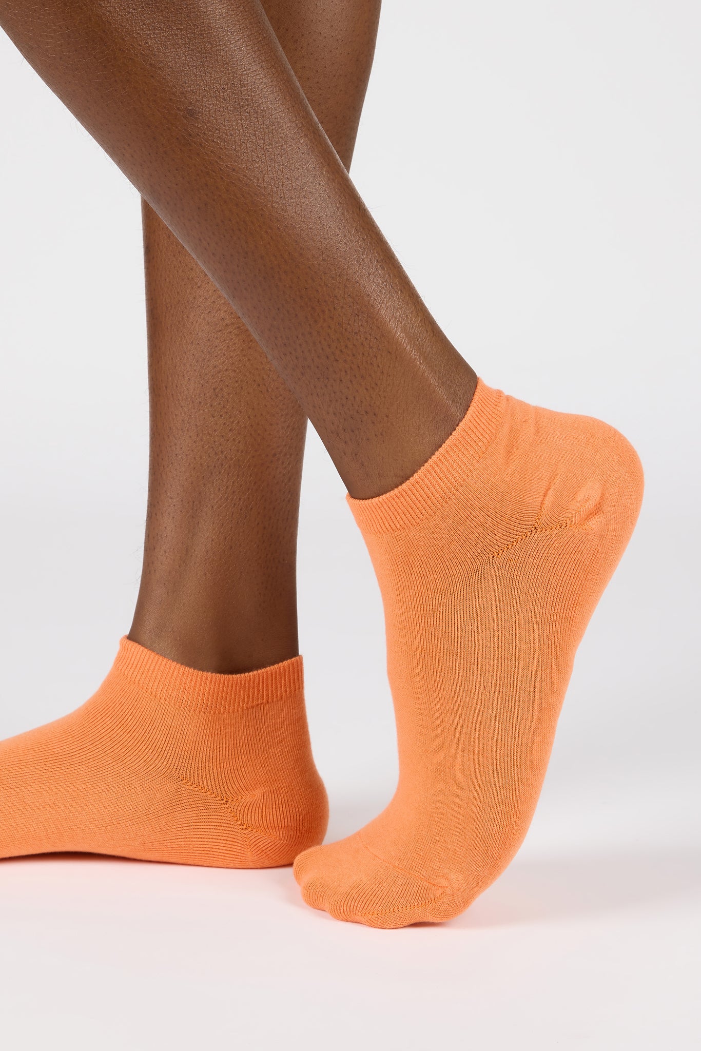 Orange classic ankle socks_2
