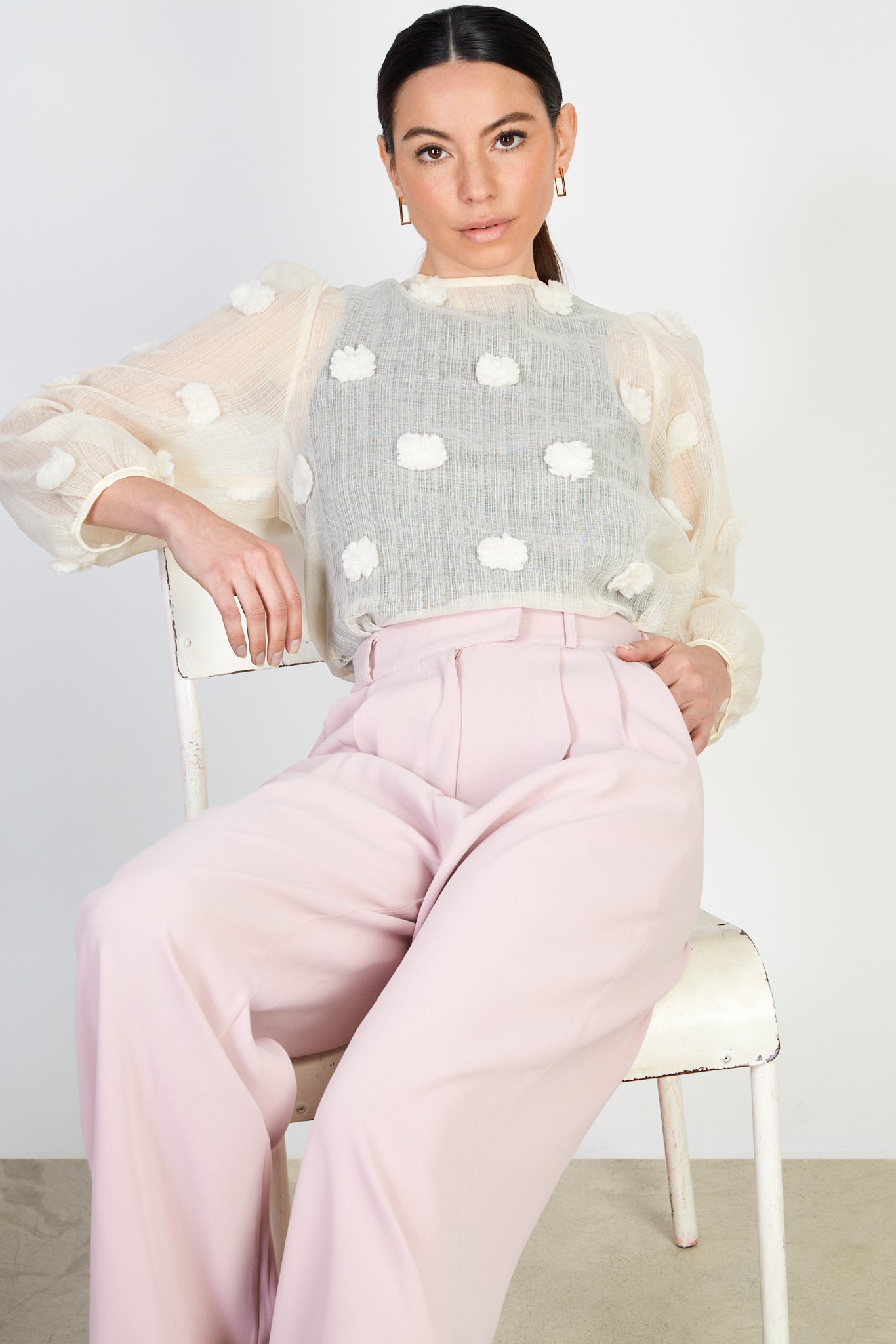 Pale pink smart trousers_5