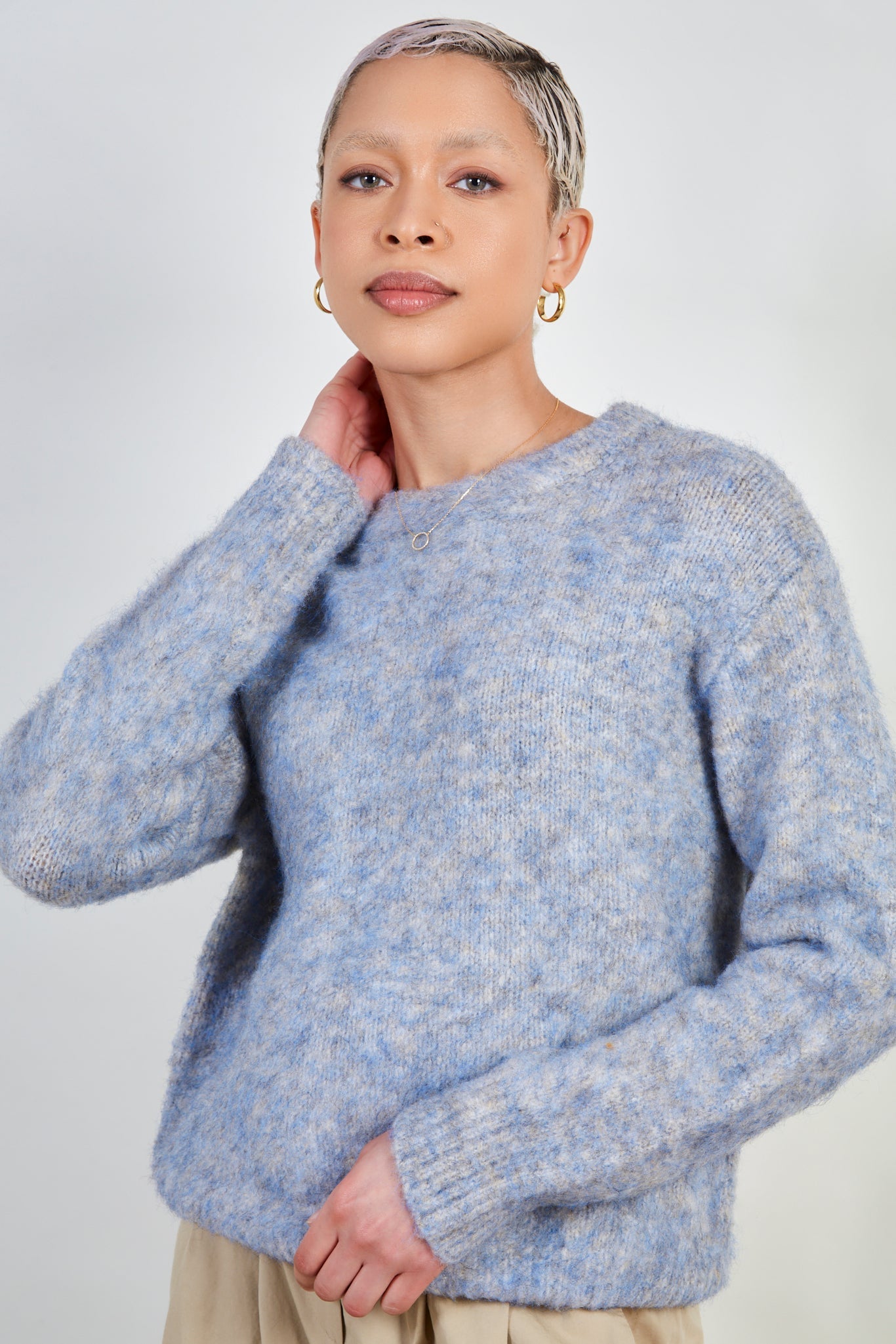 Pale blue ultra soft mohair jumper_1