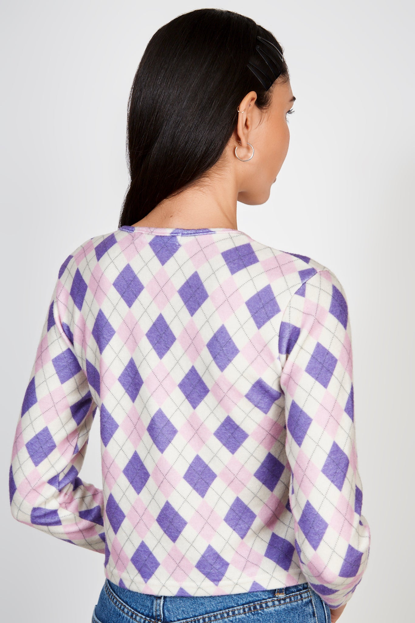 Pink and purple arglye top_3