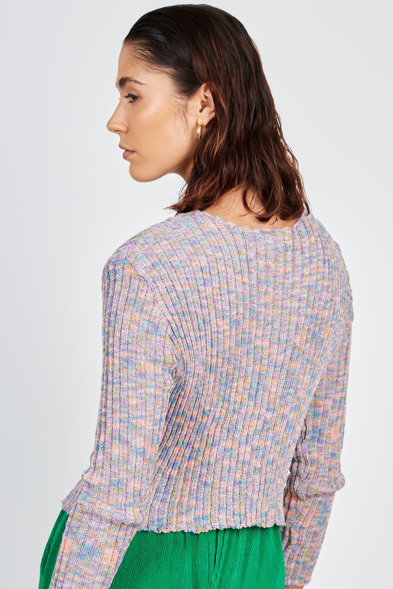 Pink and blue multicolour cardigan_2