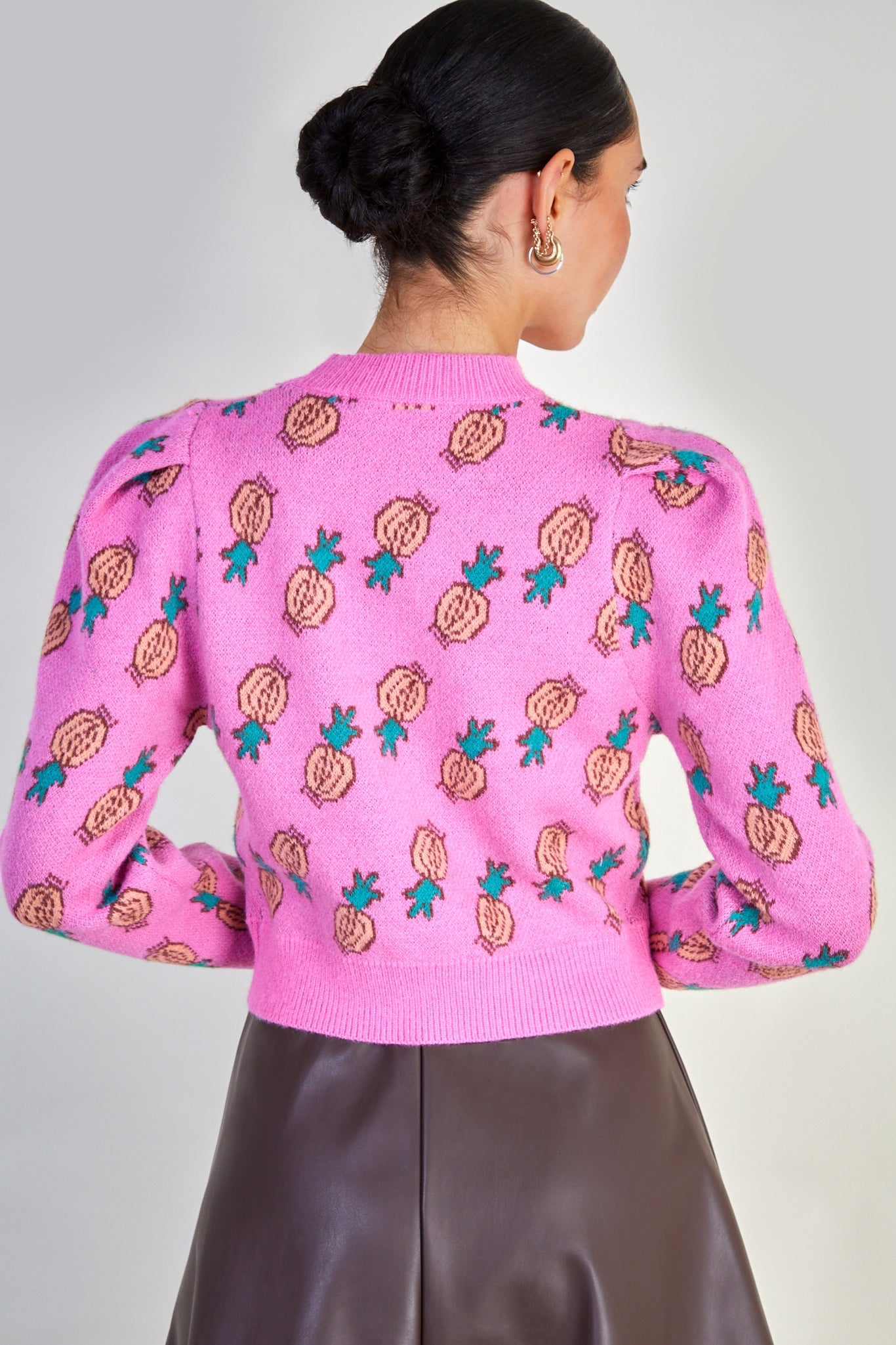 Pink intarsia pineapple jumper_3