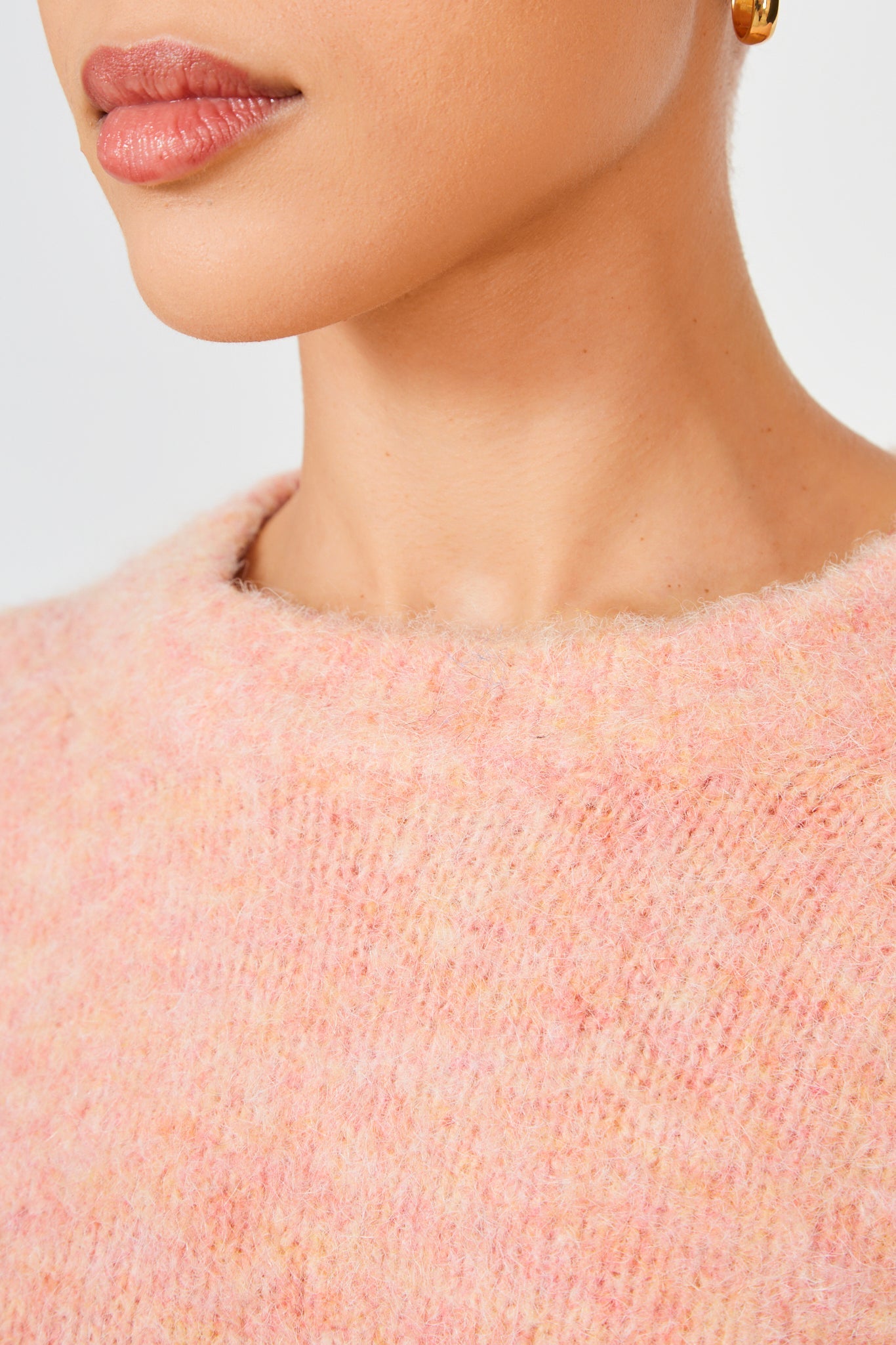 Pink ultra soft mohair jumper_4
