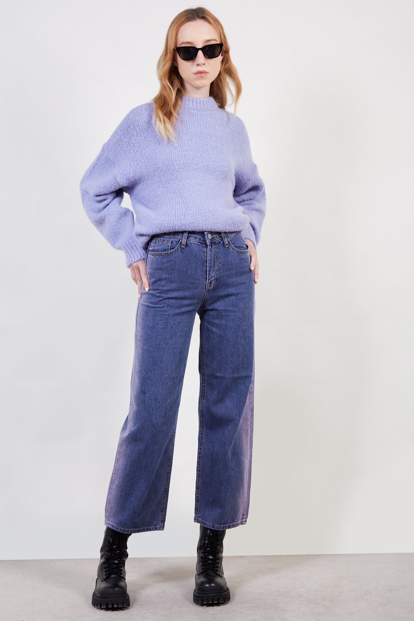 Purple wide leg jeans_3