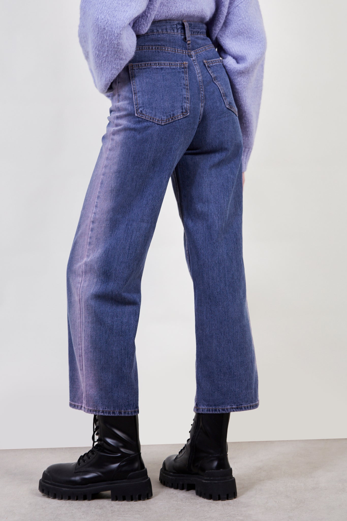 Purple wide leg jeans_2