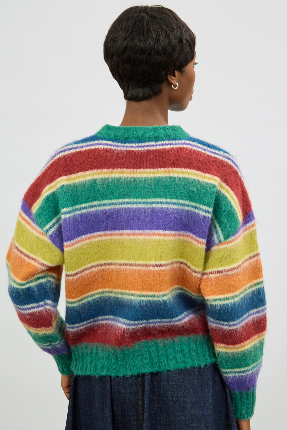 Rainbow block striped wool blend cardigan_2