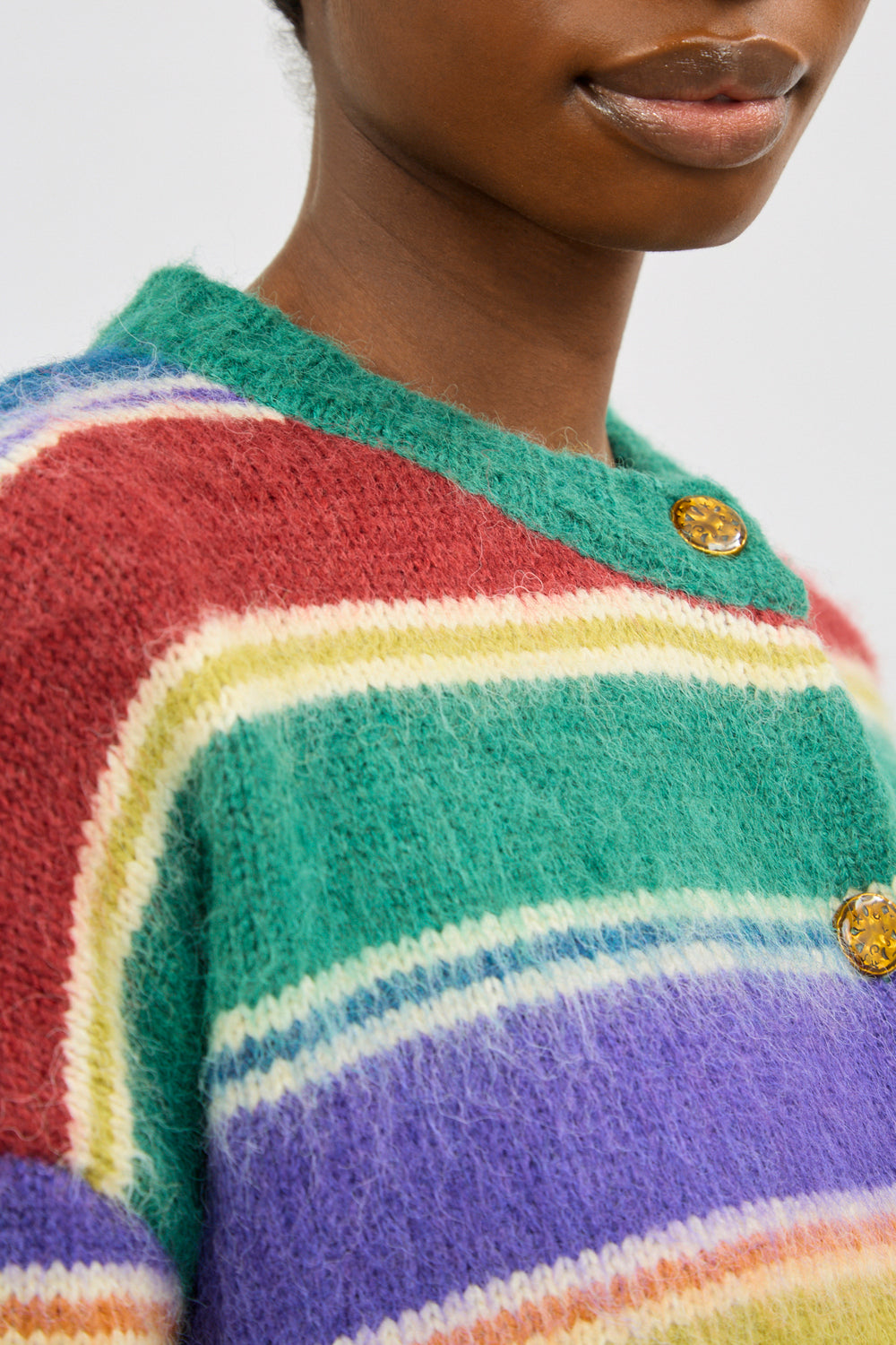 Rainbow block striped wool blend cardigan_3