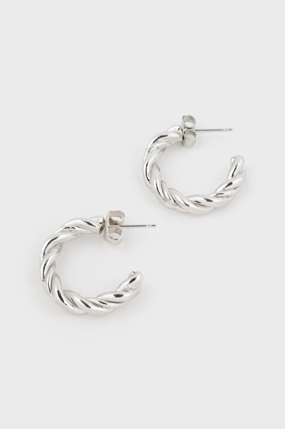 Silver 20mm twisted hoop earrings_2